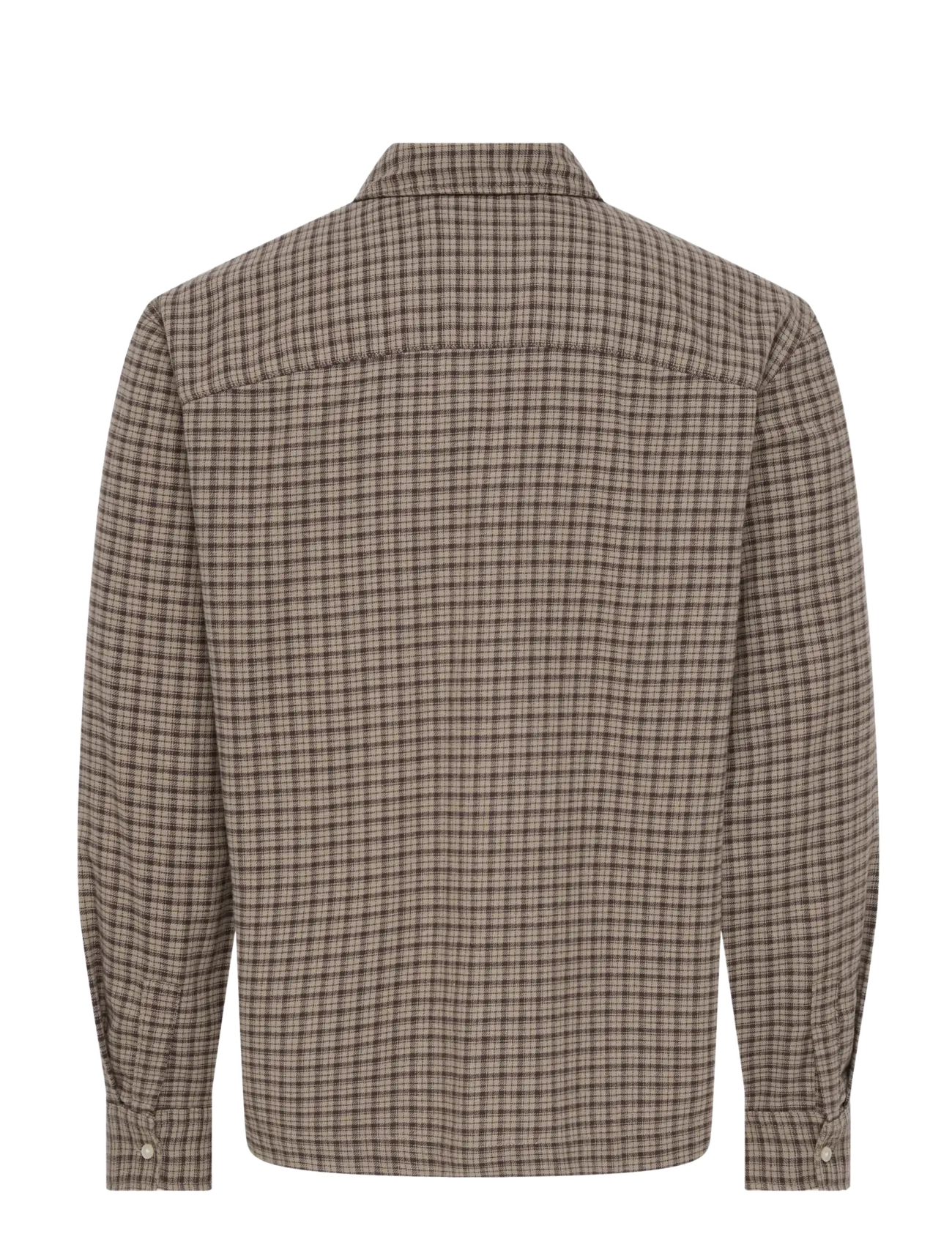 ONLY & SONS - ONSHALE FLANNEL CHECK SHIRT RLX FIT - flanell-hemden - travertine - 2
