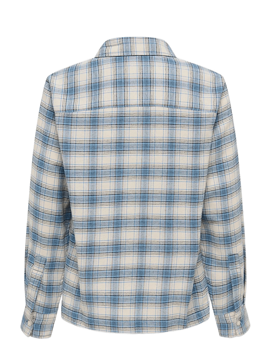 ONLY & SONS - OSJHALE FLANNEL CHECK SHIRT RLX - langärmlige hemden - bluefin - 2