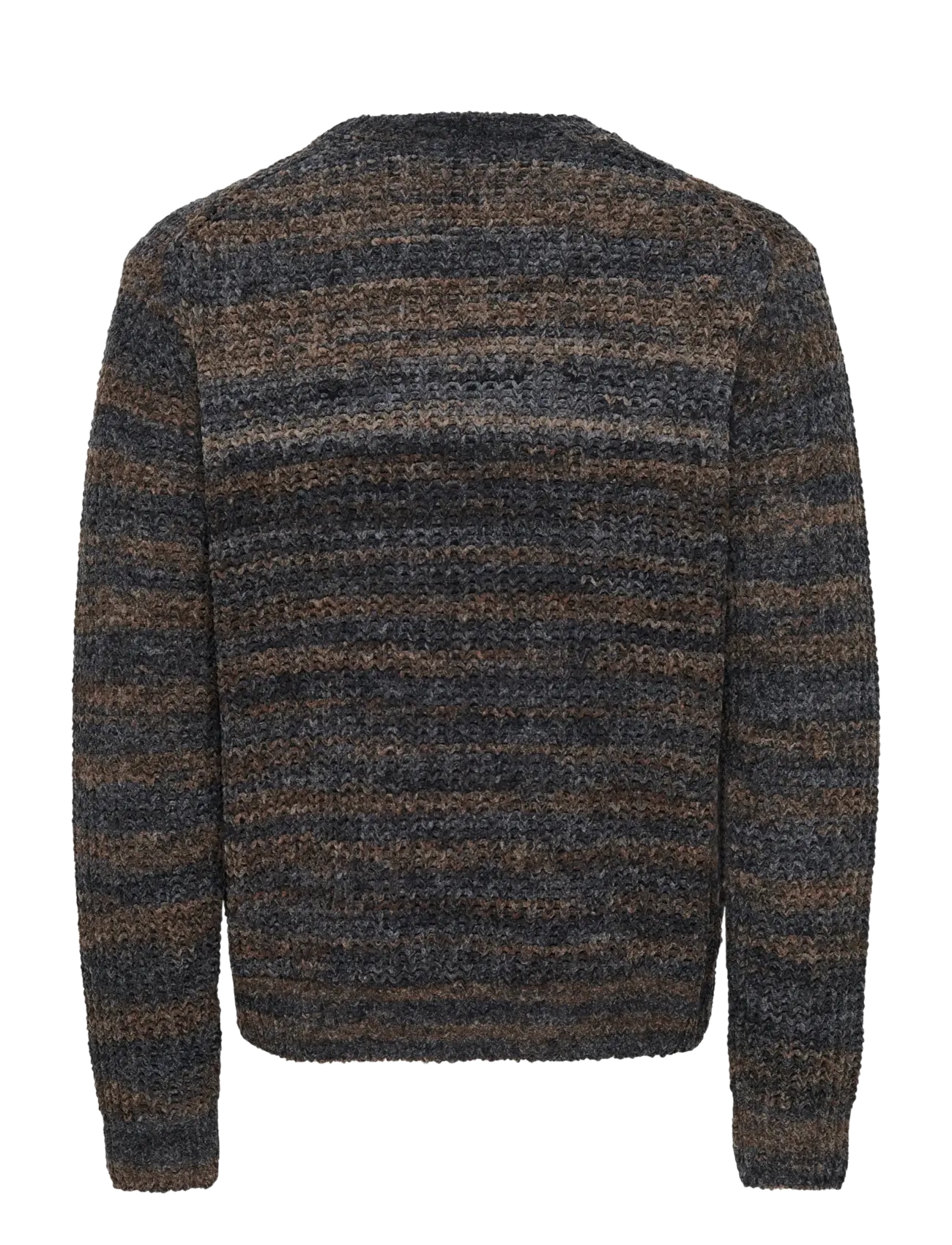 ONLY & SONS - ONSHANK RLX CREW NECK KNIT - Ümara kaelusega - black - 2