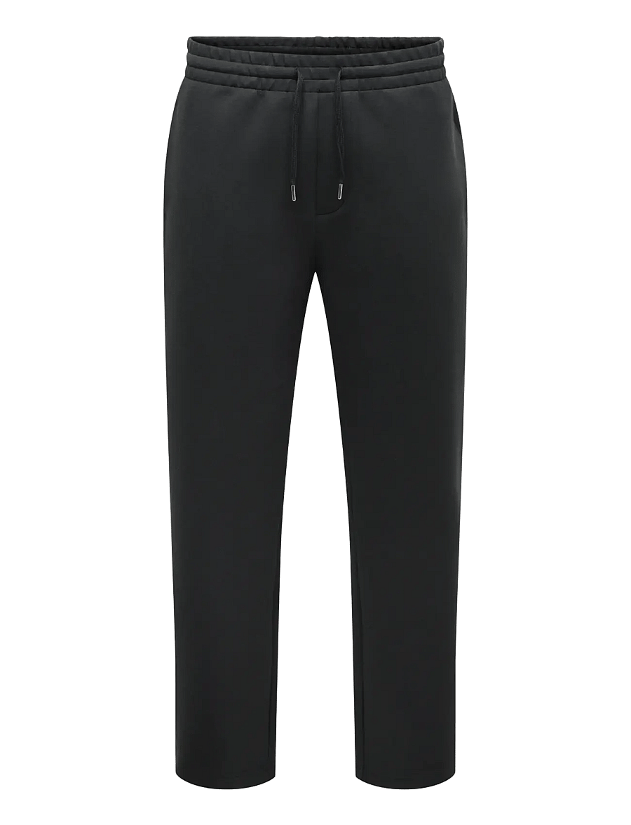 ONLY & SONS - ONSGOYLE WIDE SCUBA PANT - kollektionen - black - 0