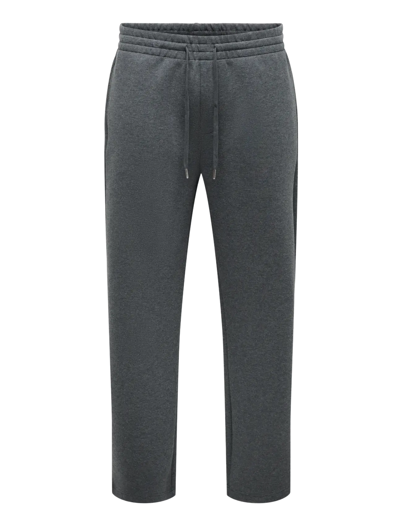 ONLY & SONS ONSGOYLE WIDE SCUBA PANT - ONLY & SONS - DARK GREY MELANGE / grey