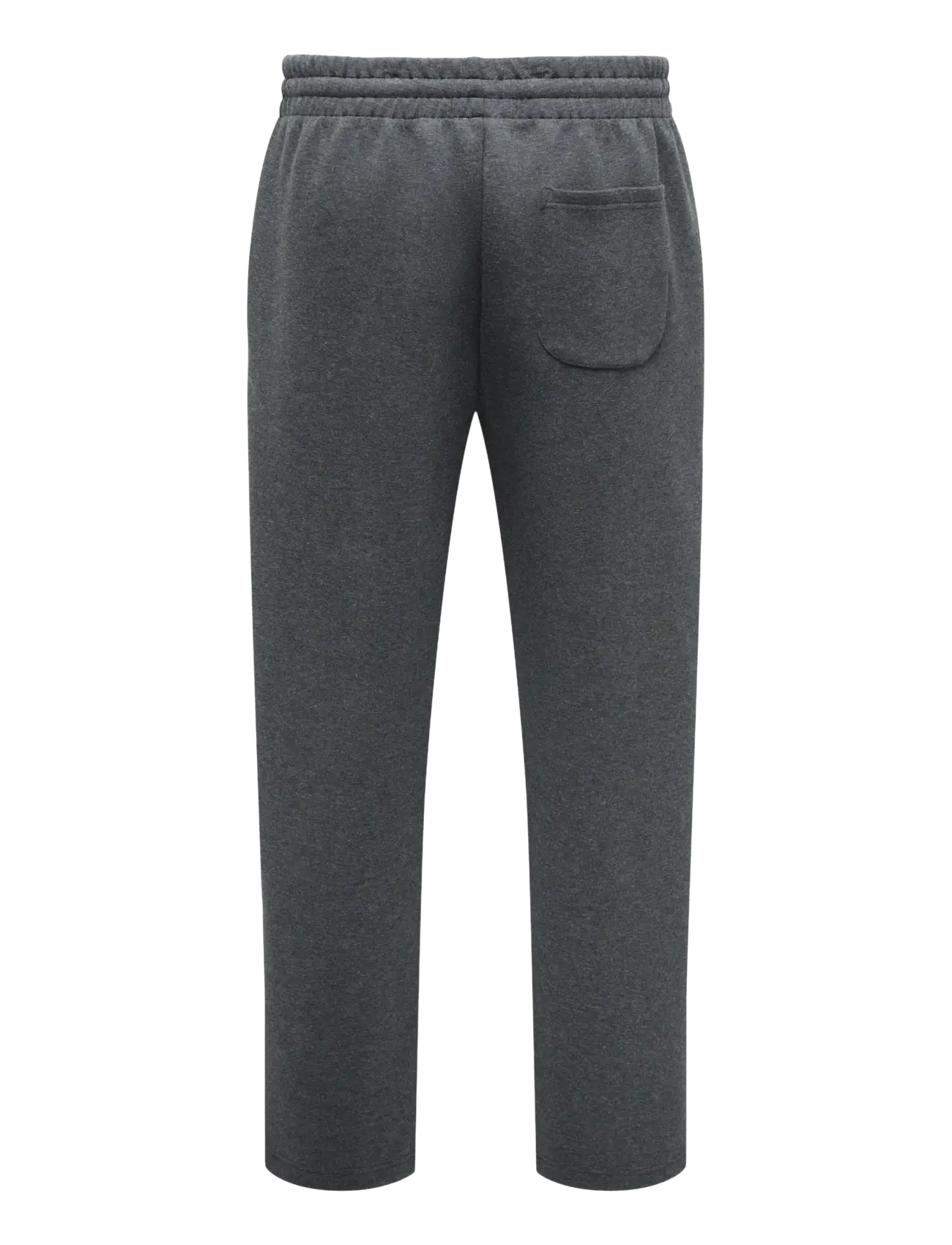 ONLY & SONS - ONSGOYLE WIDE SCUBA PANT - kollektsioonid - dark grey melange - 1