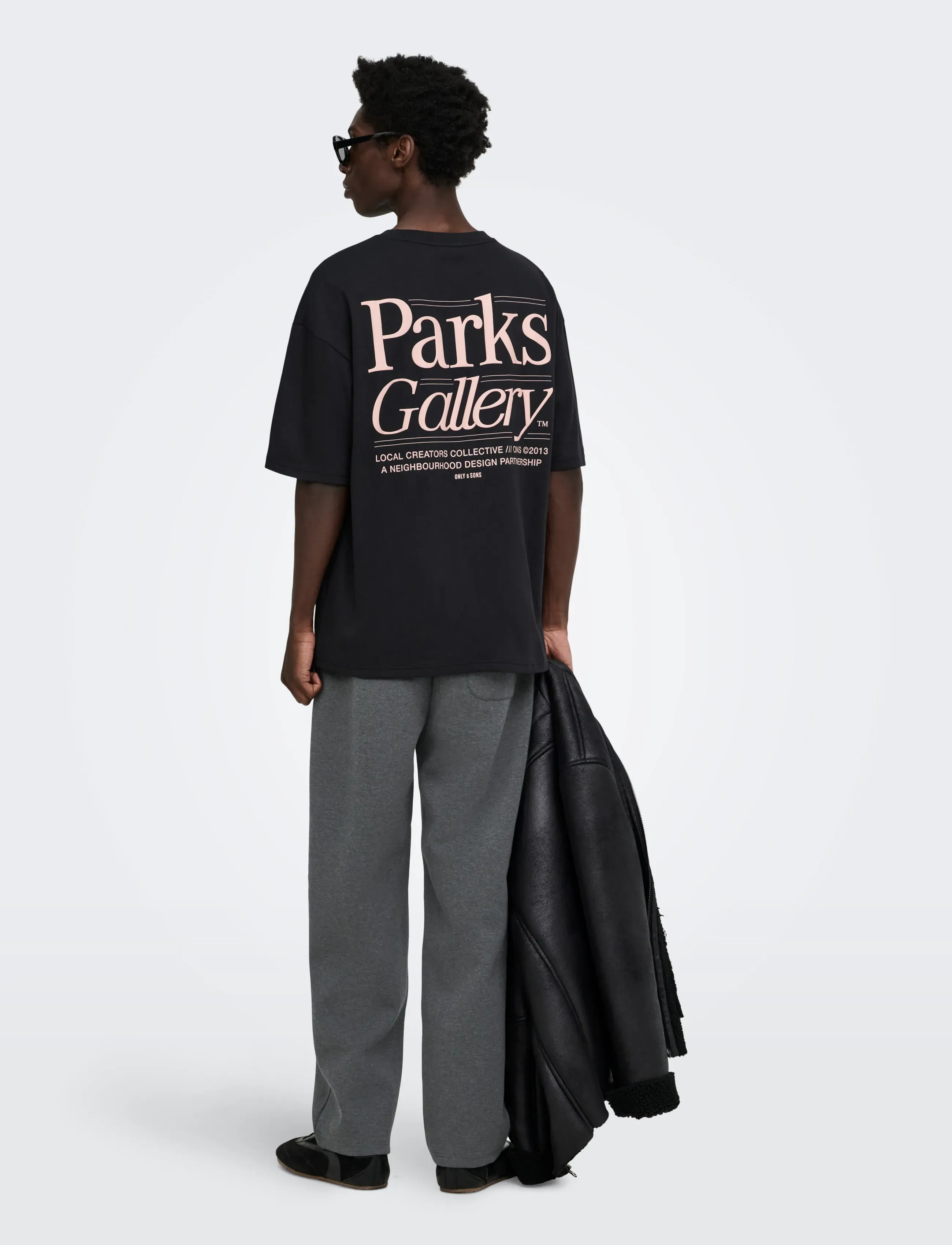 ONLY & SONS - ONSGOYLE WIDE SCUBA PANT - kollektsioonid - dark grey melange - 3