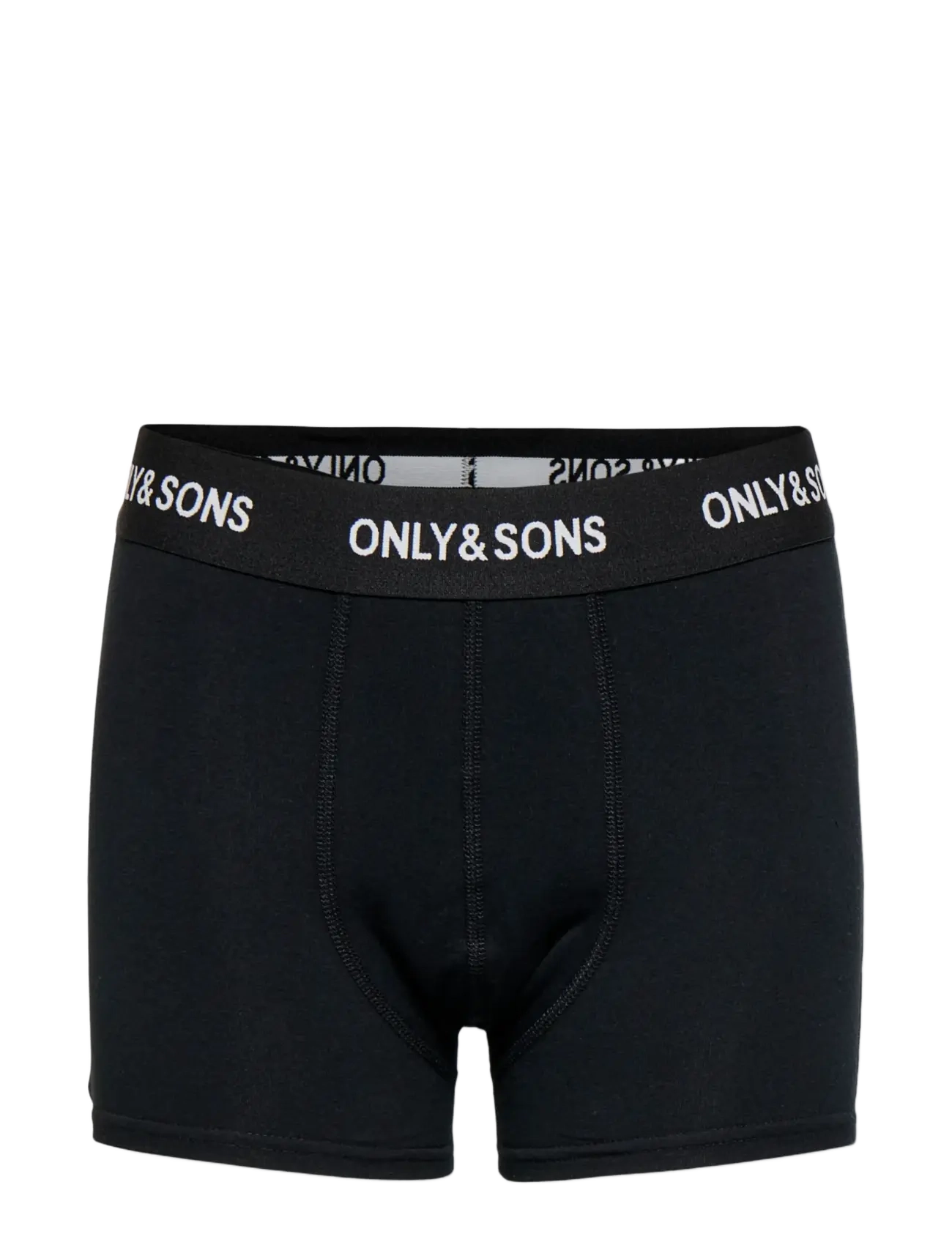 ONLY & SONS - OSJFITZ SOLID BOXER 5-PACK JNR NOOS - unterhosen - black - 3