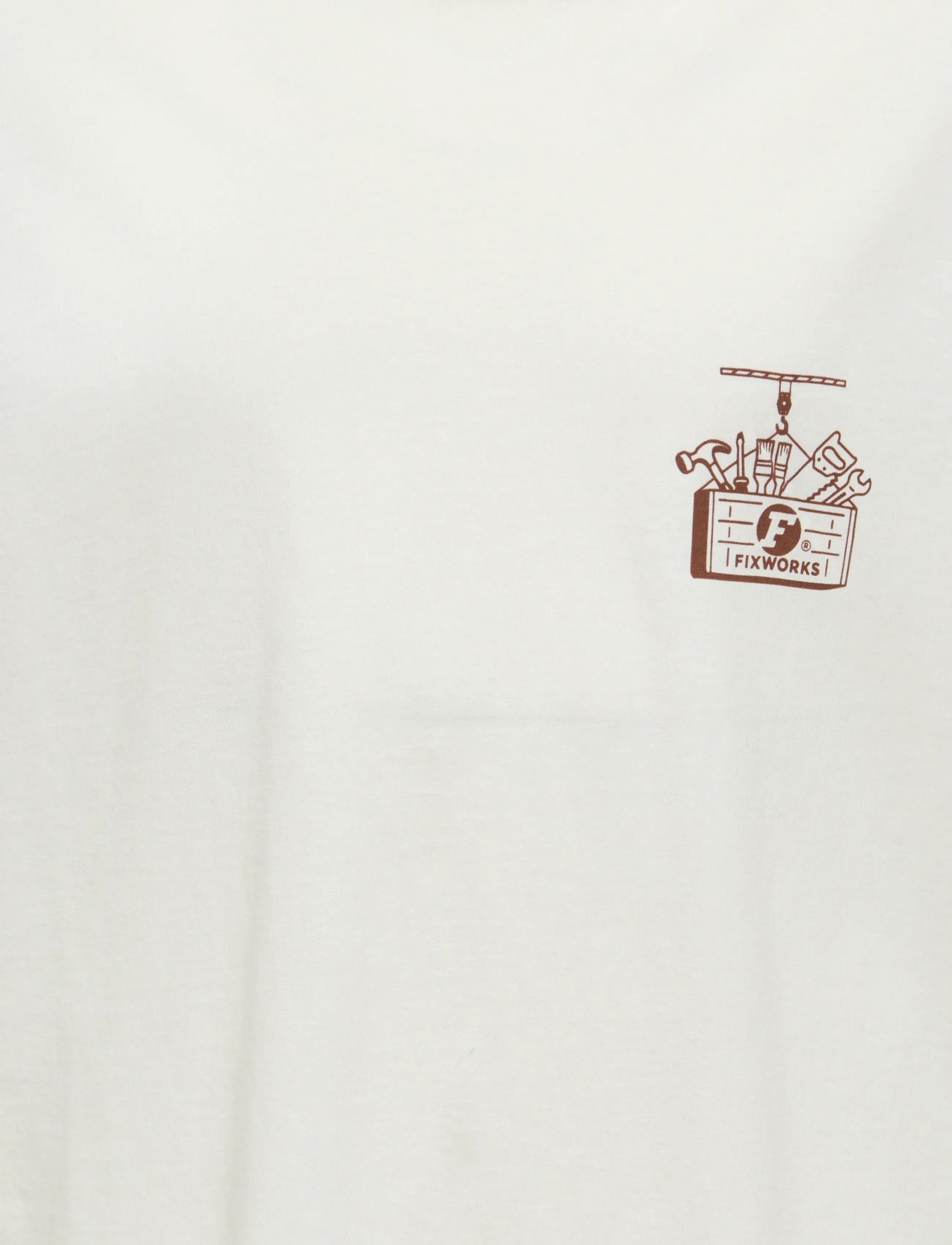ONLY & SONS - OSJALFI FIX WORKS SS REG TEE - kurzärmelige - cloud dancer - 3