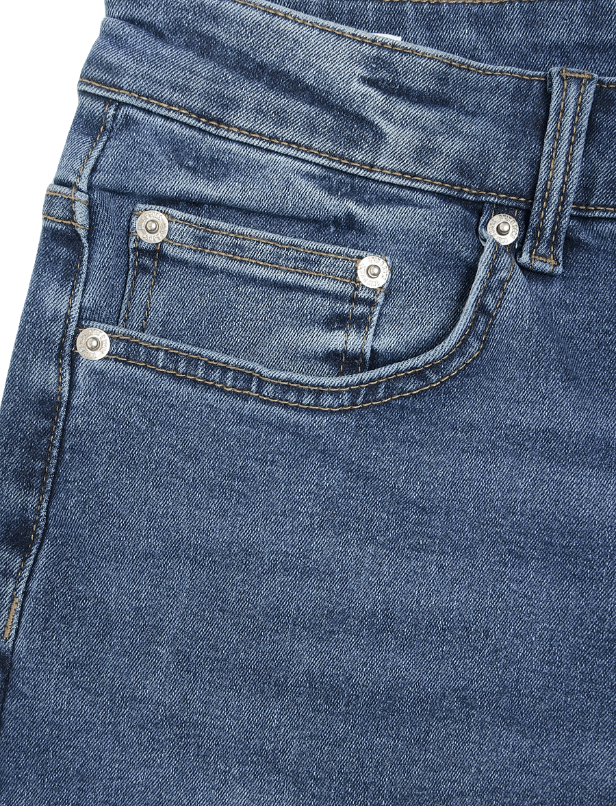 ONLY & SONS - ONSEDGE STRAIGHT STRETCH PIM BOX DNM MU - regular jeans - medium blue denim - 2