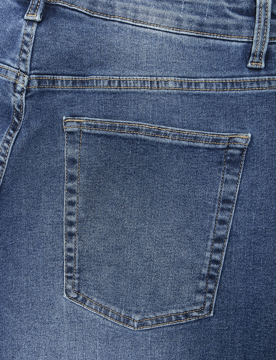 ONLY & SONS - ONSEDGE STRAIGHT STRETCH PIM BOX DNM MU - regular jeans - medium blue denim - 4