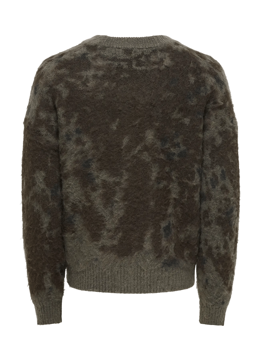 ONLY & SONS - ONSWILLIS LS DS JAQUARD CARDIGAN - strickjacken - beluga - 1