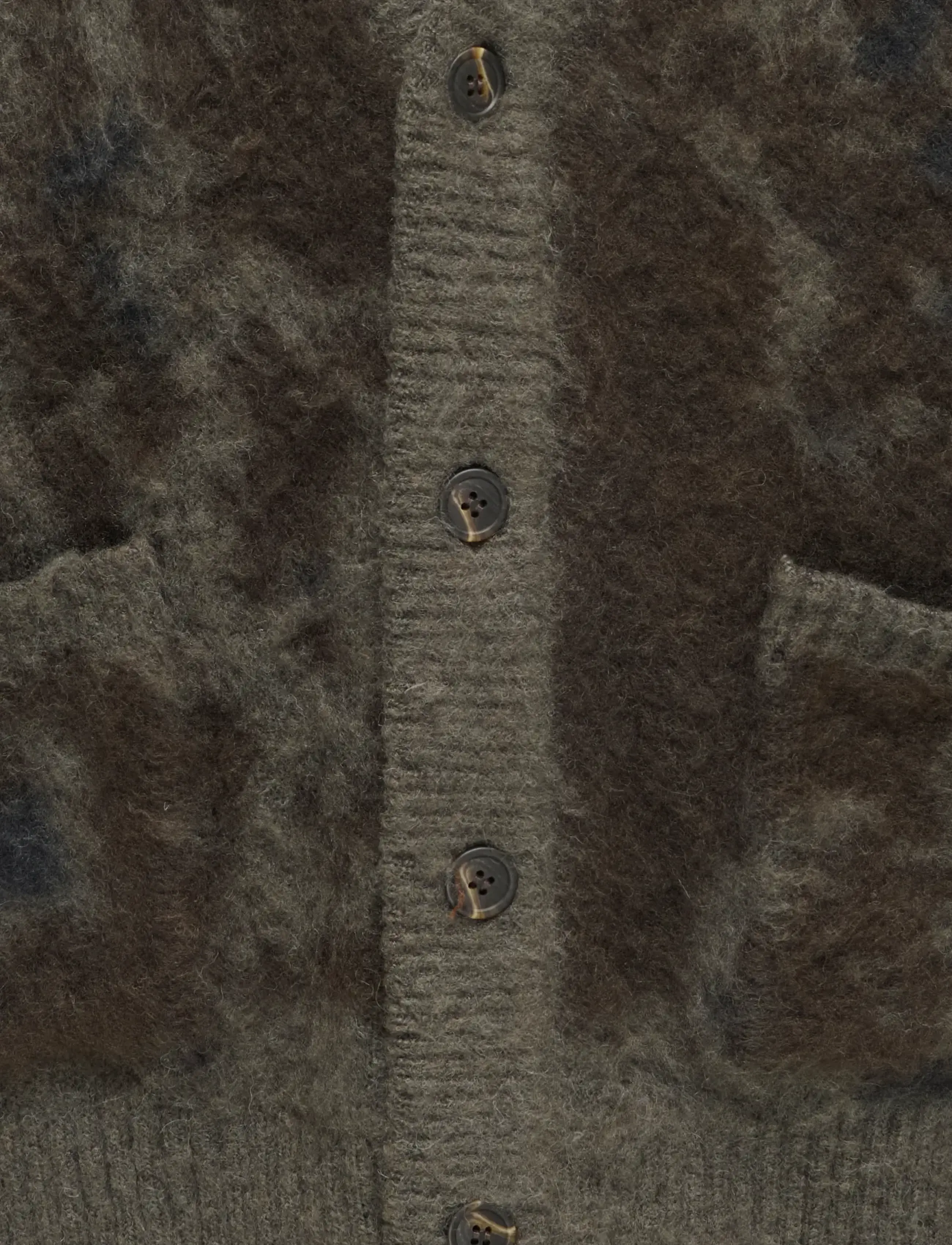 ONLY & SONS - ONSWILLIS LS DS JAQUARD CARDIGAN - strickjacken - beluga - 2