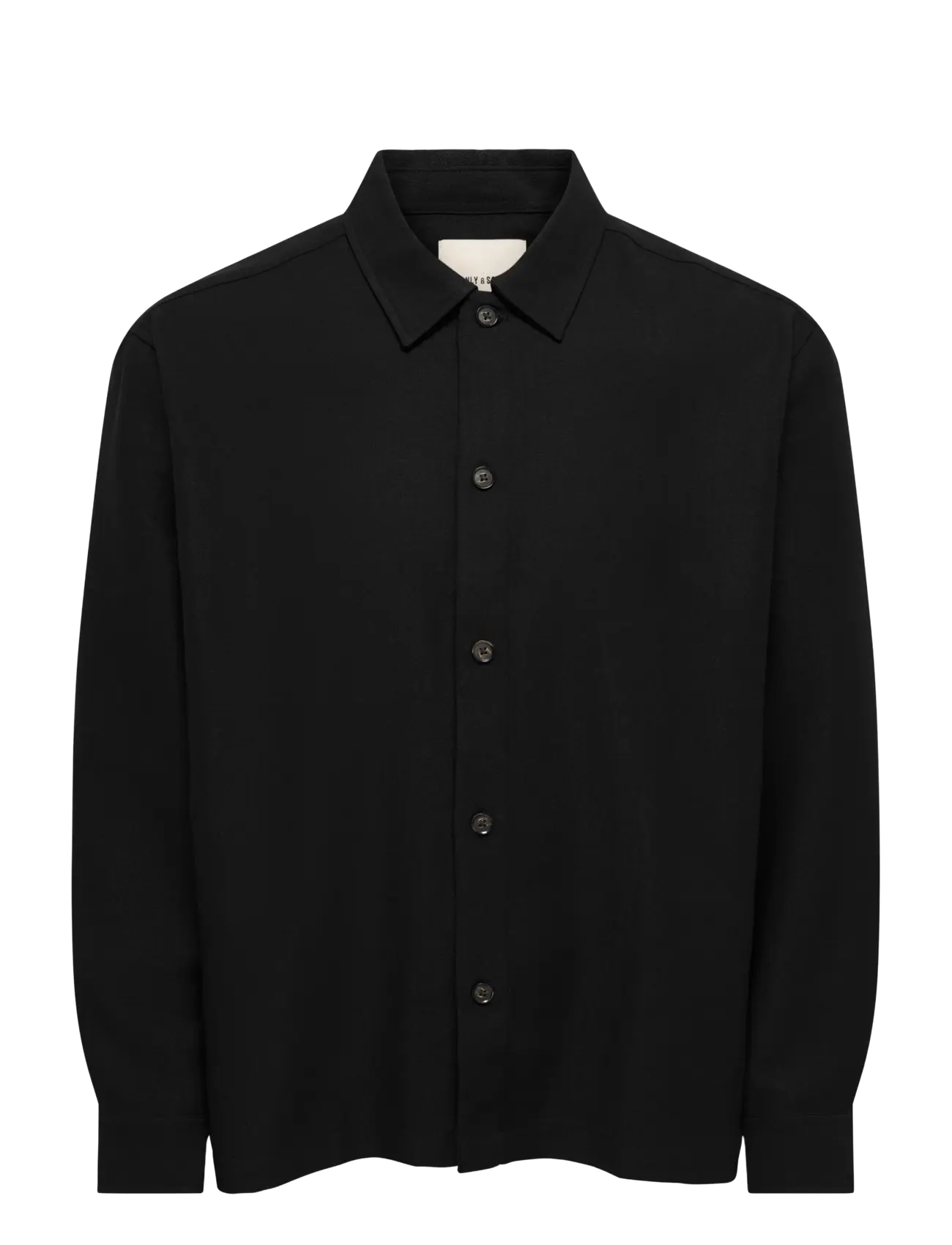 ONLY & SONS ONSHANSI ARIO LS SHIRT RLX - Apģērbi - BLACK / black
