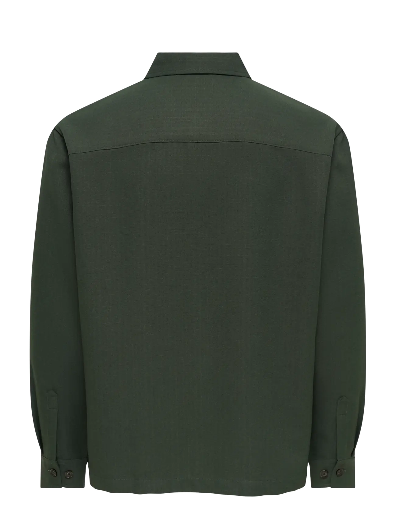 ONLY & SONS - ONSHANSI ARIO LS SHIRT RLX - forest night - 2