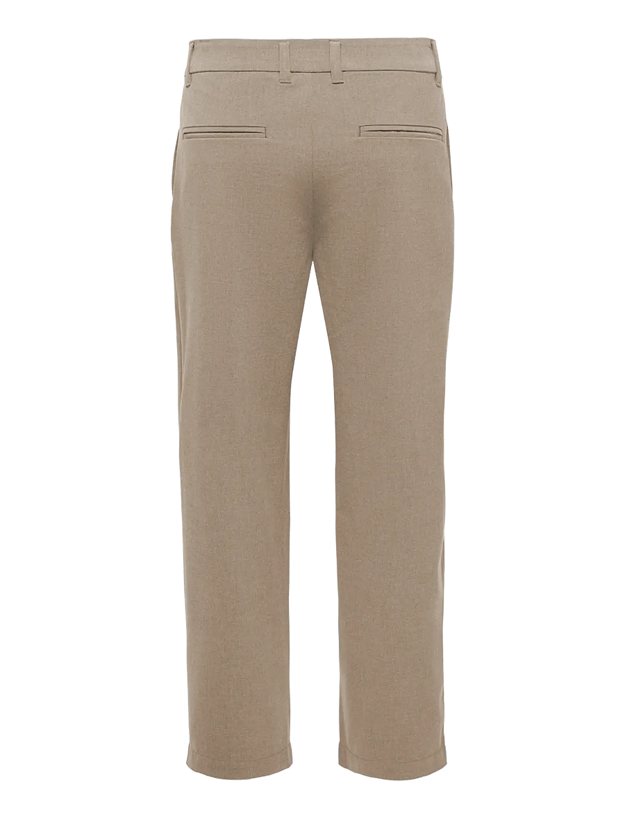 ONLY & SONS - ONSFADE LOOSE VENUS PANTS - freizeithosen - chinchilla - 1