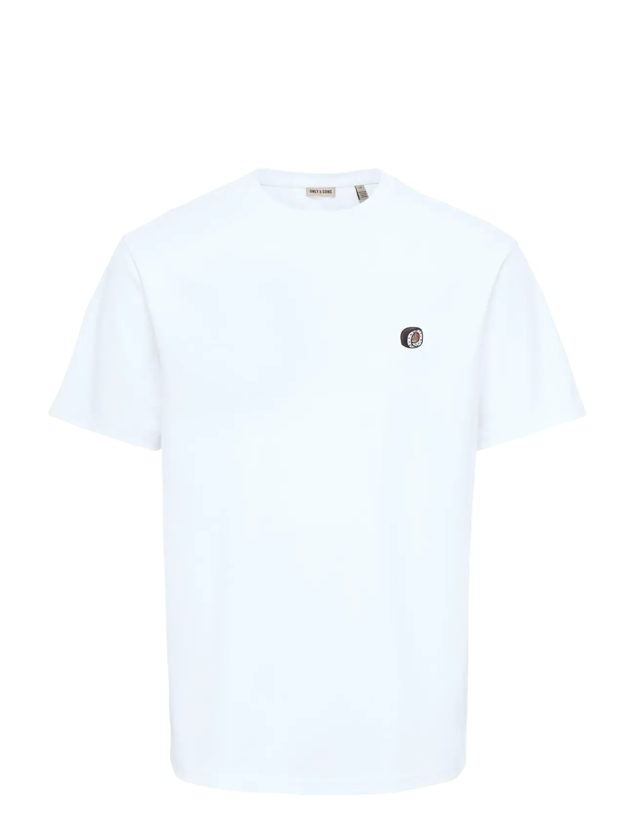 ONLY & SONS ONSCIFF CASPIAN AIR SS REG EMB TEE - Fitness & Running - BRIGHT WHITE / white