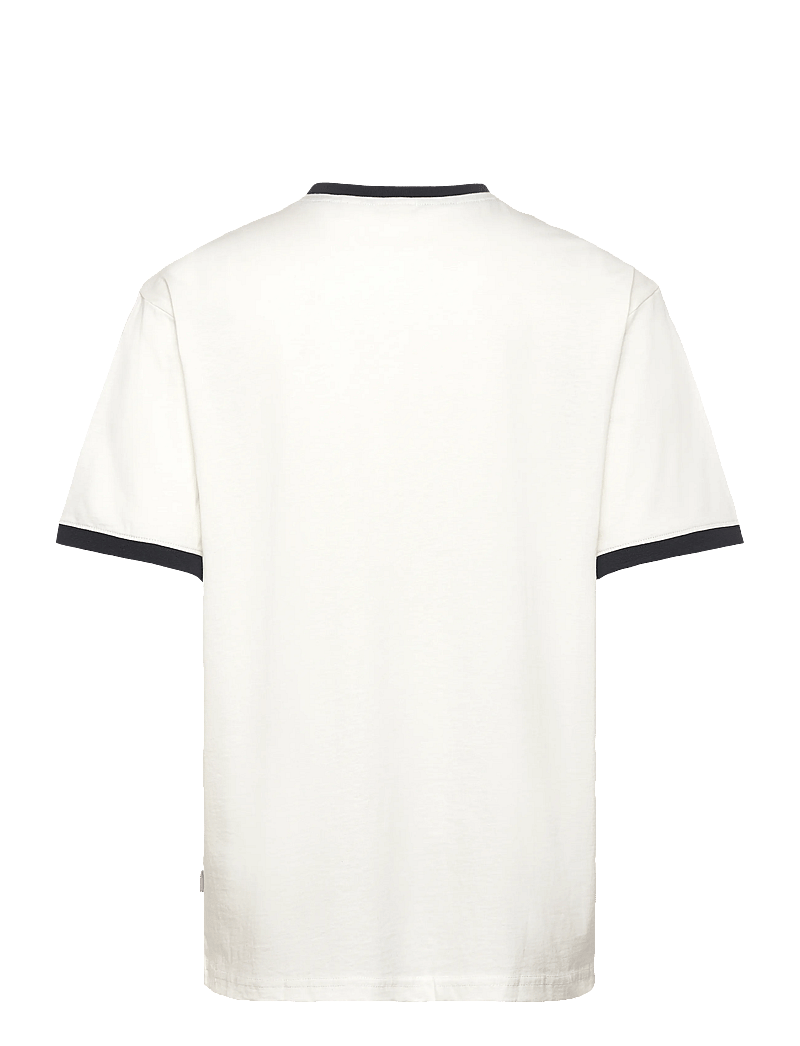 ONLY & SONS - ONSFRED LIFE RLX SS CONTRAST TEE - lühikeste varrukatega t-särgid - cloud dancer - 1