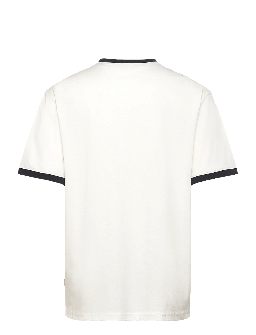ONLY & SONS - ONSFRED LIFE RLX SS CONTRAST TEE - kortærmede t-shirts - cloud dancer - 1