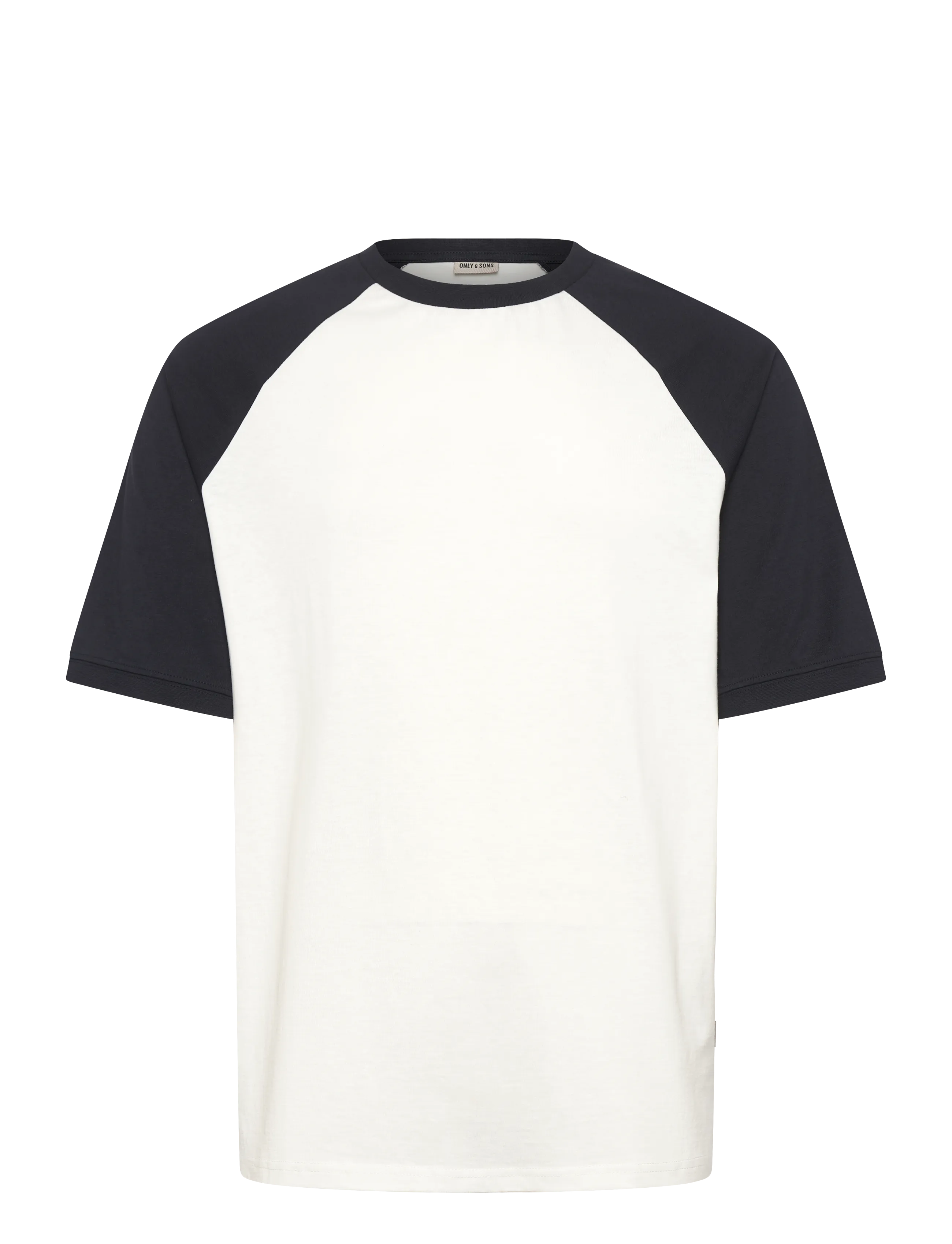 ONLY & SONS Onsfred Life Rlx Ss Raglan Cb Tee, S, T-shirts, Marineblau - Short-sleeved, Männerswear
