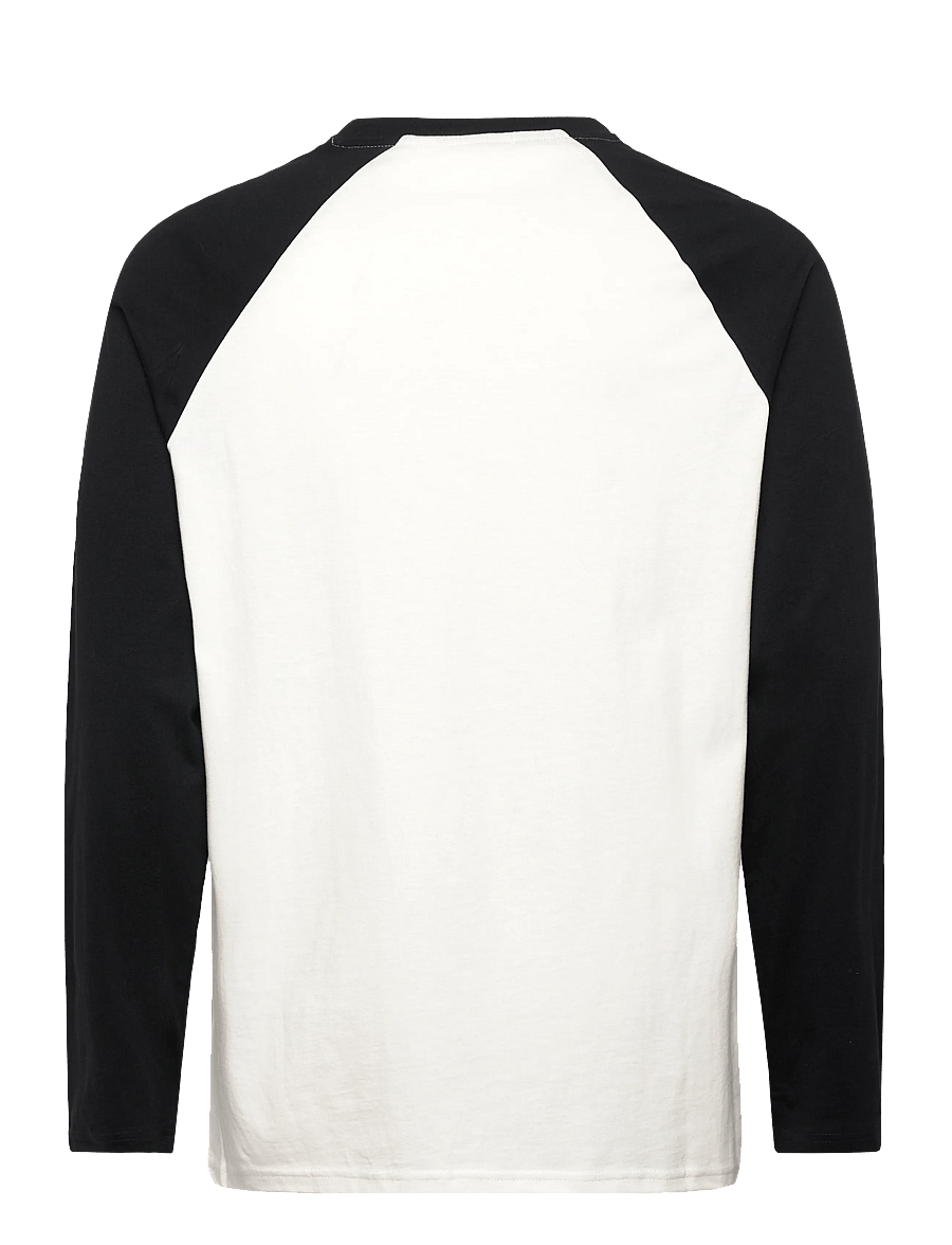 ONLY & SONS - ONSFRED LIFE RLX LS RAGLAN CB TEE - langärmelige t-shirts - cloud dancer - 1