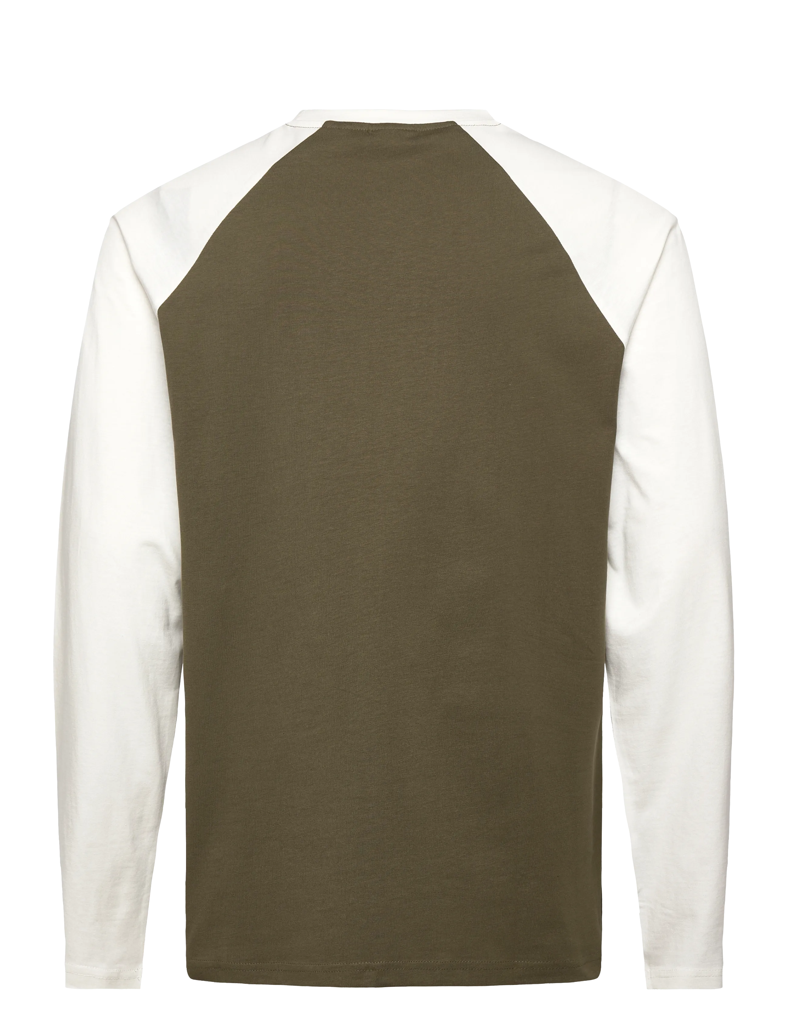 ONLY & SONS - ONSFRED LIFE RLX LS RAGLAN CB TEE - long-sleeved t-shirts - olive night - 1
