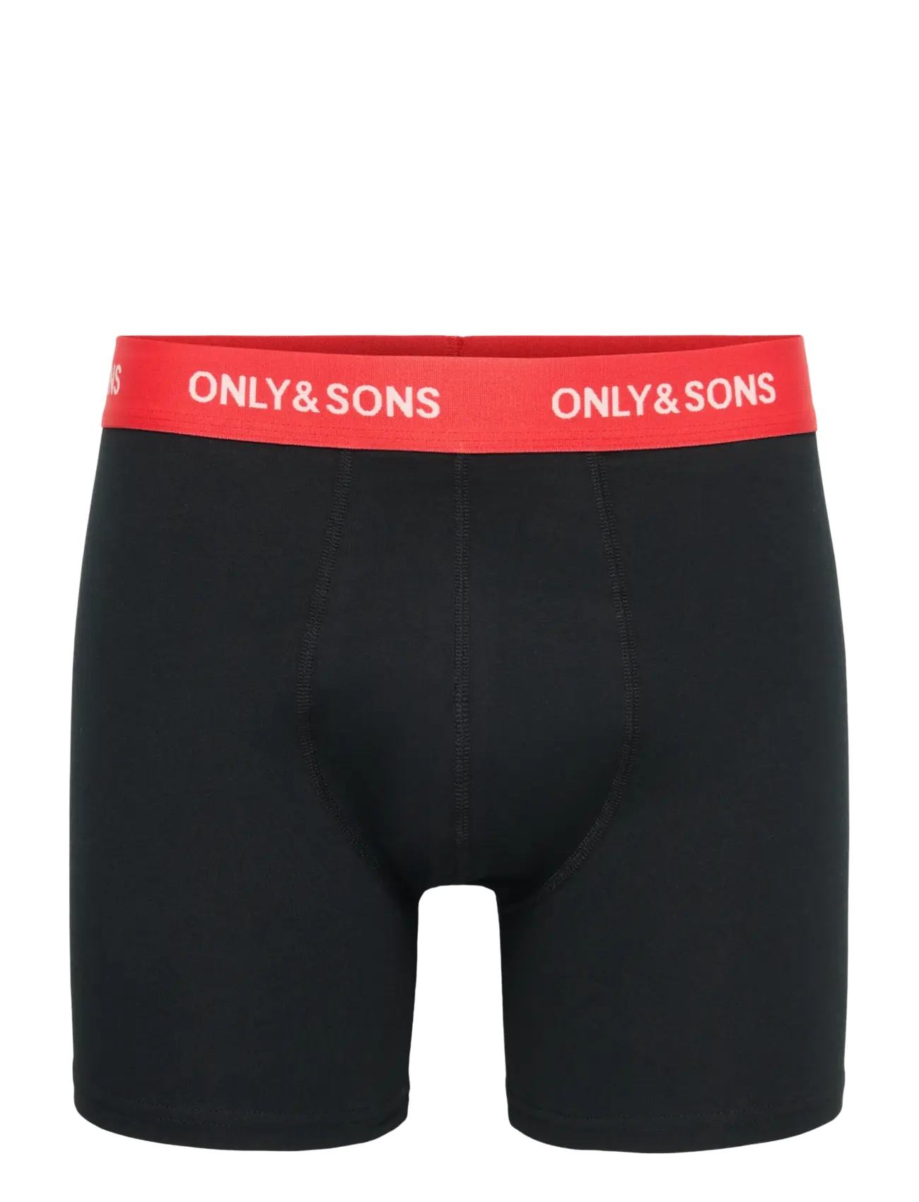 ONLY & SONS - ONSRIBER BOXER 3PACK - lühikesed bokserid - black - 1