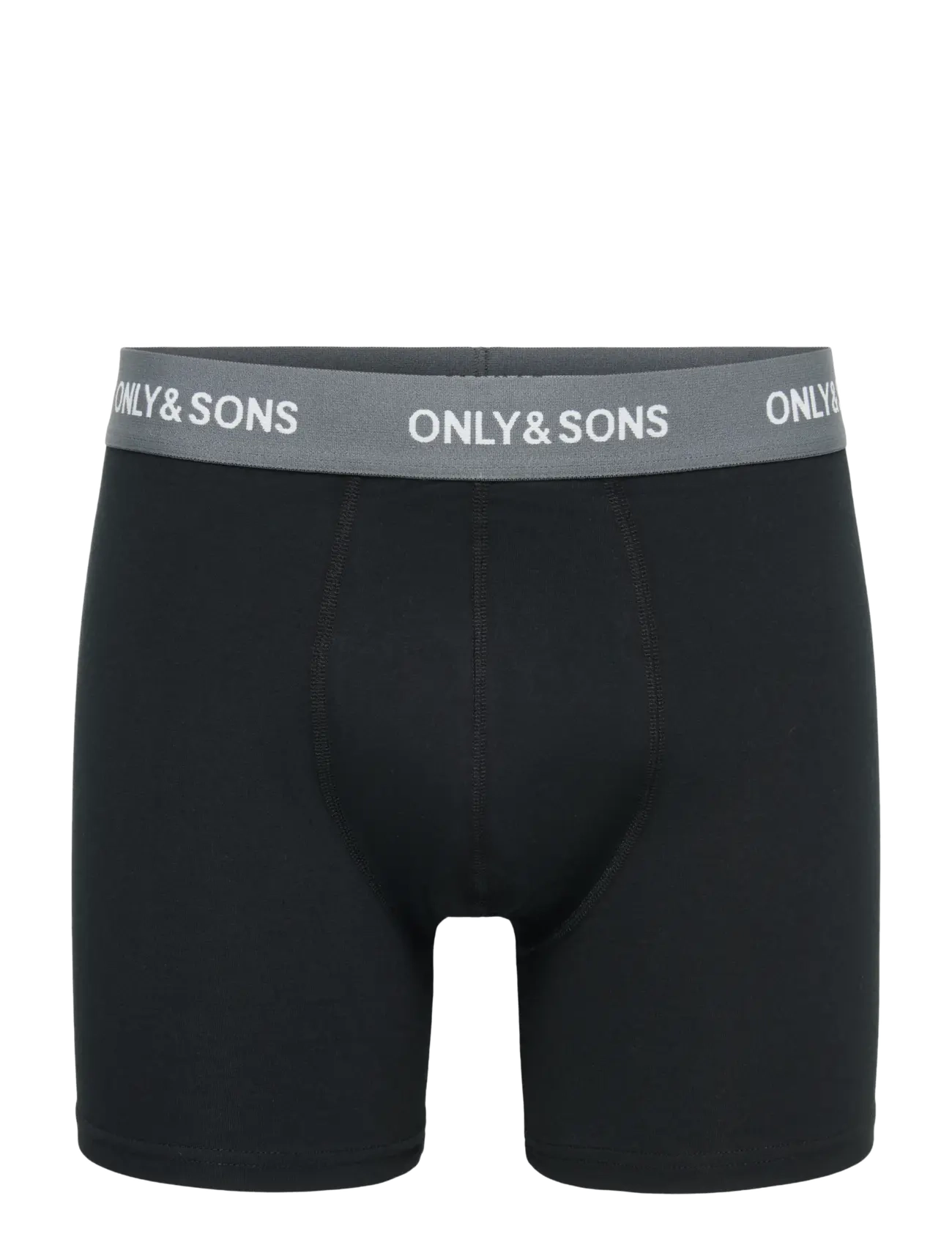 ONLY & SONS - ONSRIBER BOXER 3PACK - lühikesed bokserid - black - 2