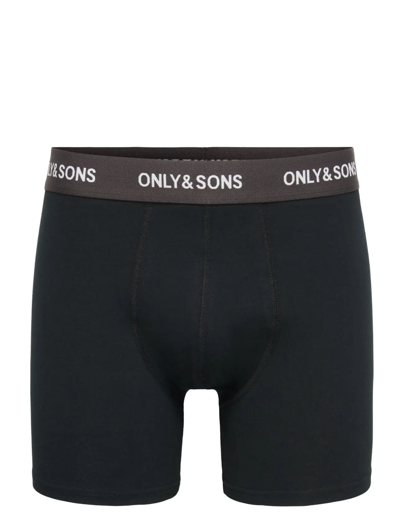 ONLY & SONS - ONSRIBER BOXER 3PACK - lühikesed bokserid - black - 3