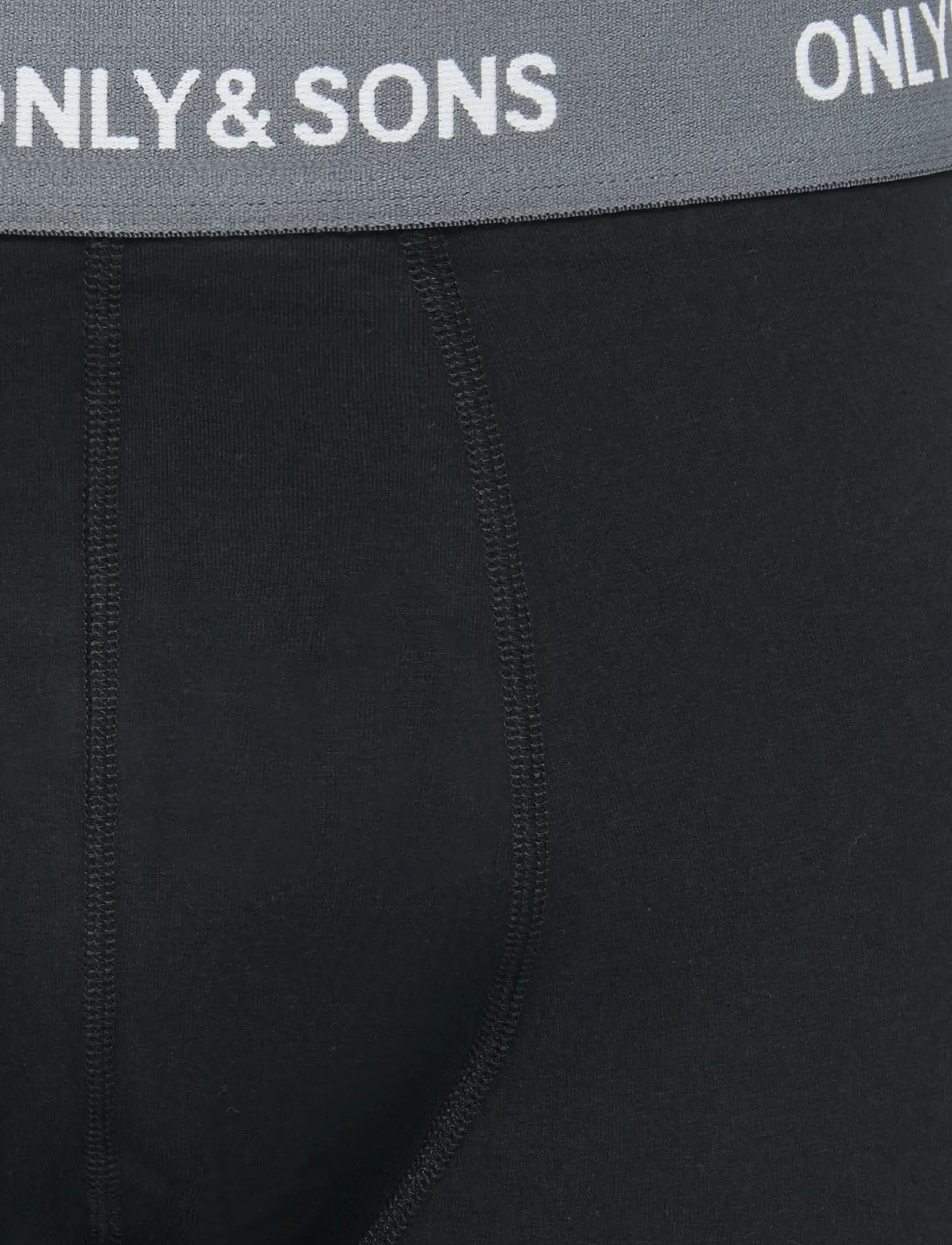 ONLY & SONS - ONSRIBER BOXER 3PACK - lühikesed bokserid - black - 4