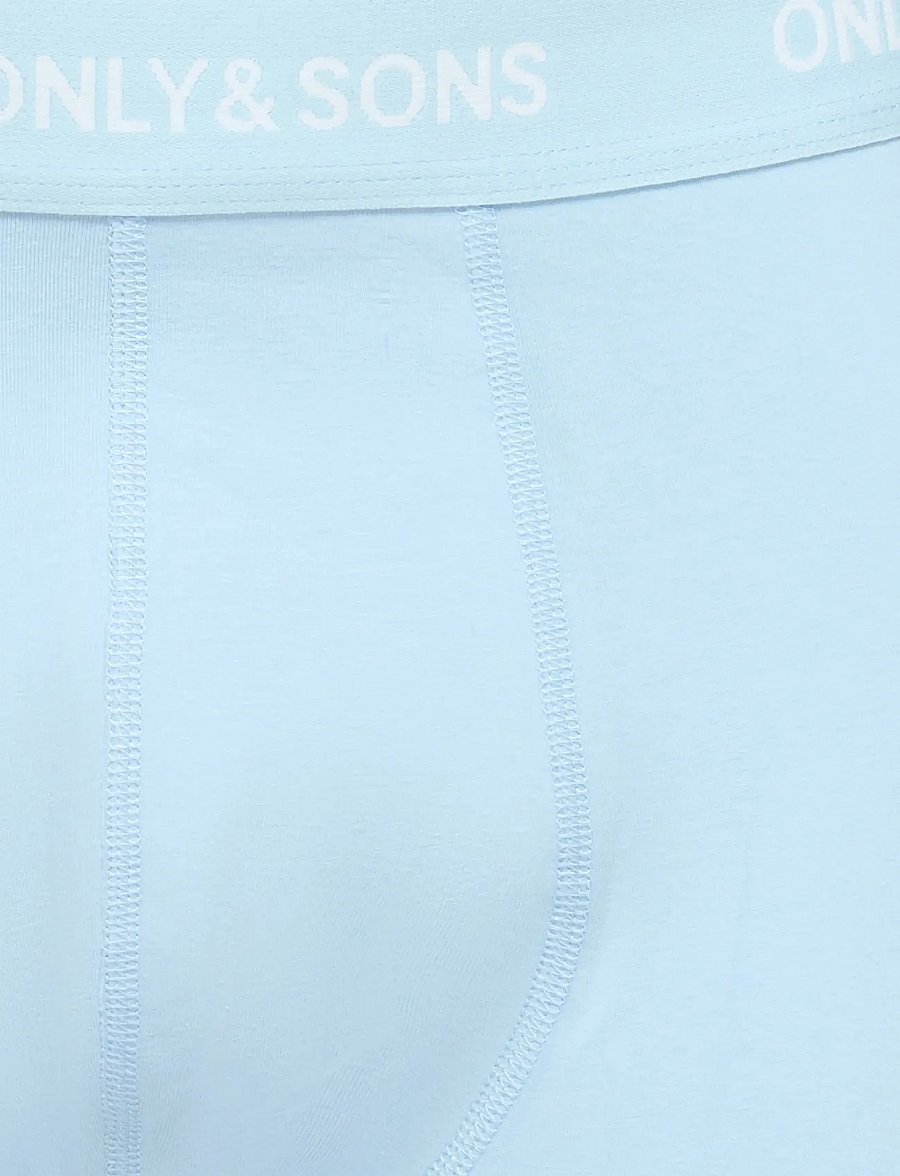 ONLY & SONS - ONSRIBER BOXER 3PACK - boxershorts - cashmere blue - 4