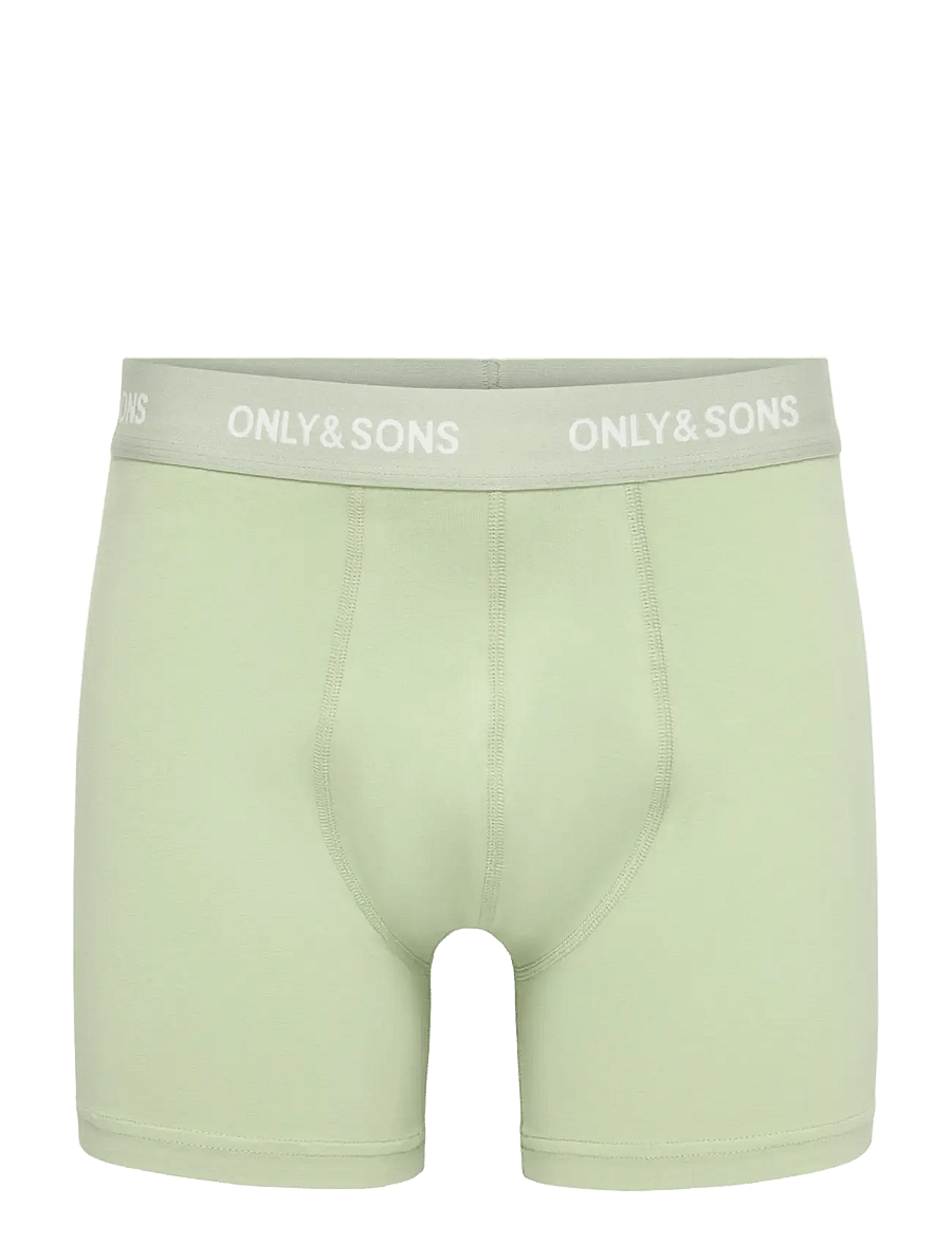 ONLY & SONS - ONSRIBER BOXER 5PACK - lühikesed bokserid - black - 1