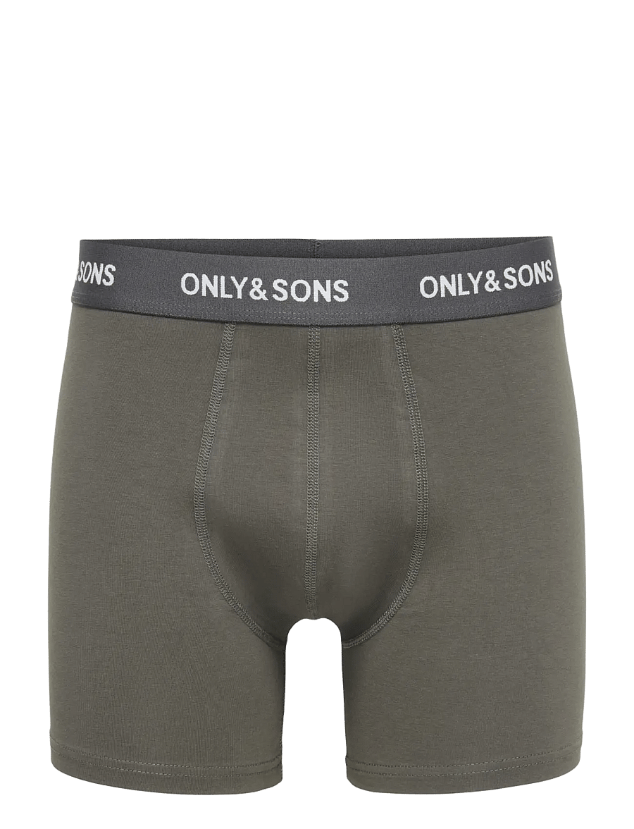 ONLY & SONS - ONSRIBER BOXER 5PACK - lühikesed bokserid - black - 4