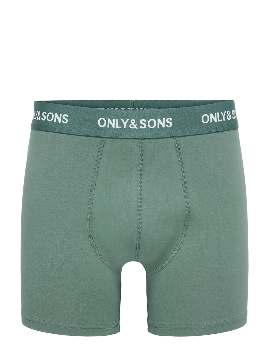 ONLY & SONS - ONSRIBER BOXER 5PACK - lühikesed bokserid - black - 5