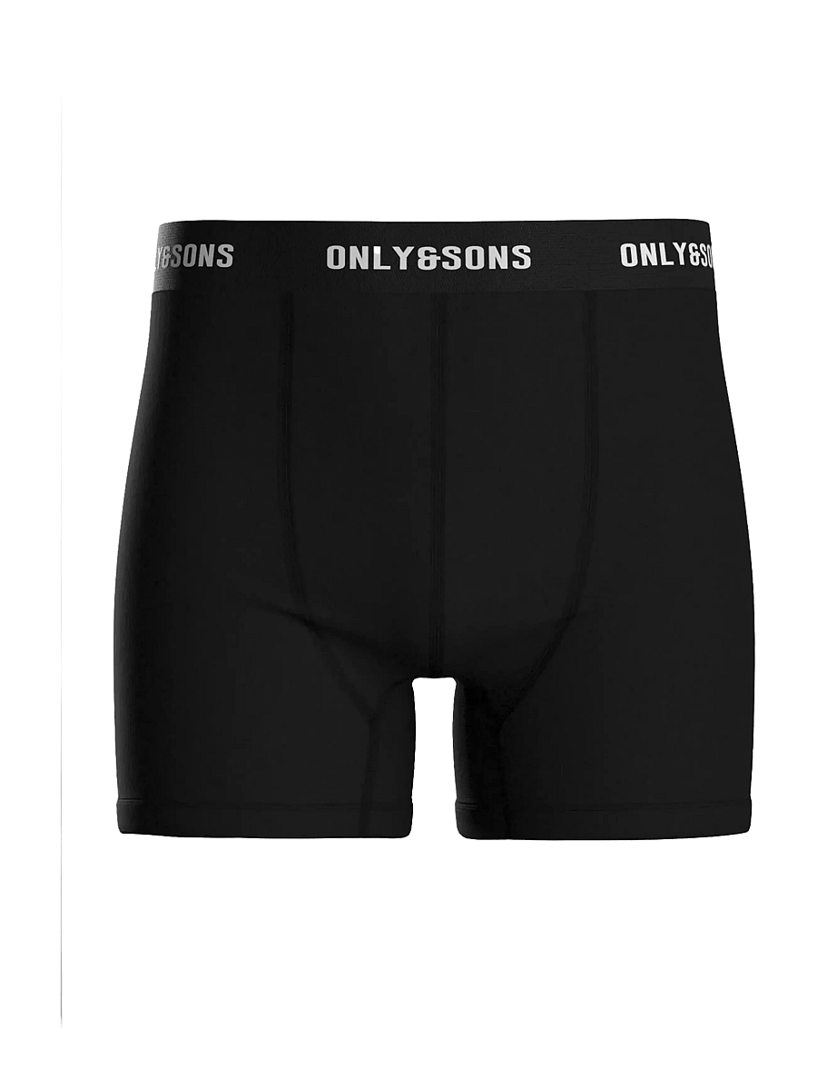 ONLY & SONS - ONSRIBER BOXER 10PACK - boxershorts - black - 2