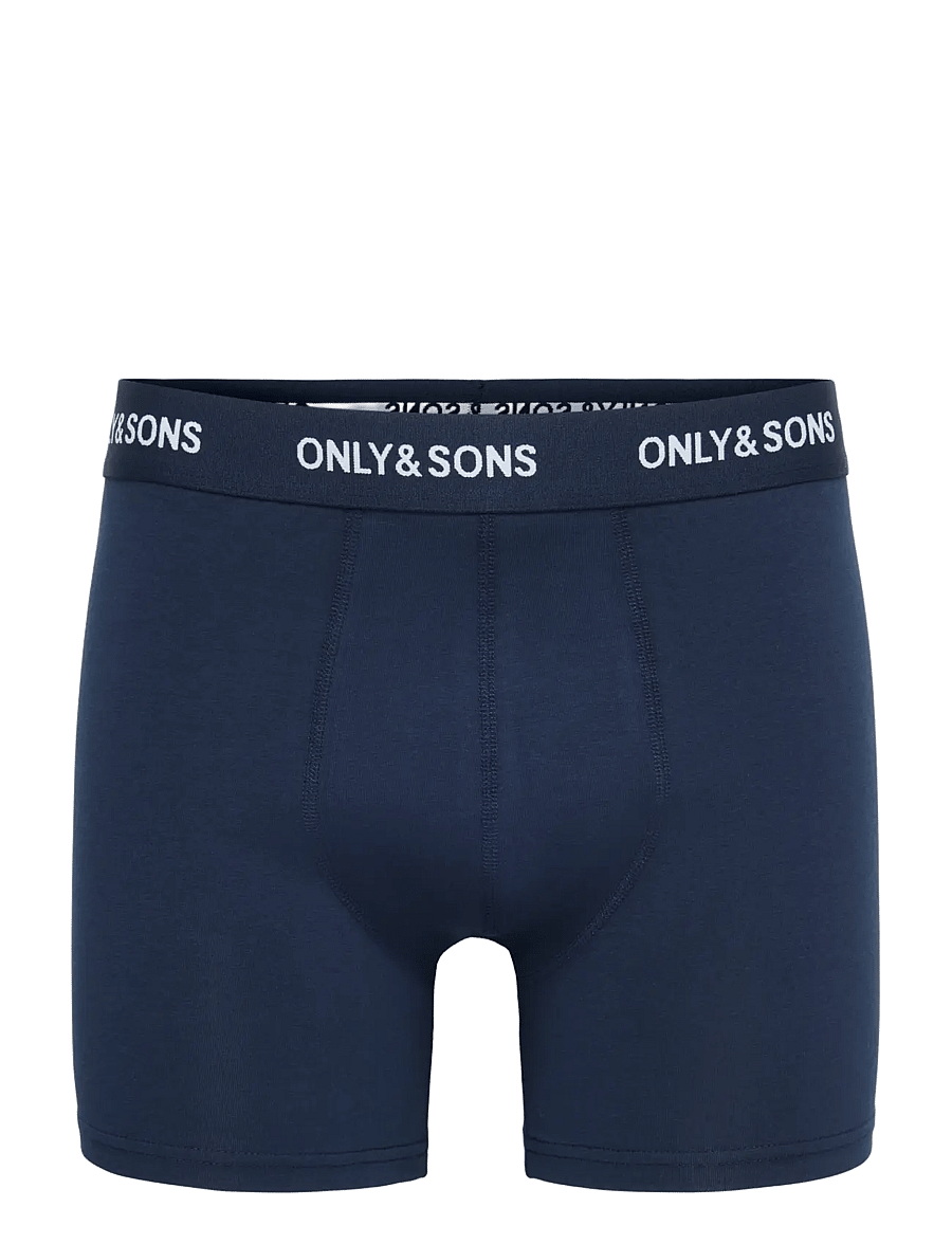 ONLY & SONS - ONSRIBER BOXER 10PACK - bokserishortsit - navy blazer - 1