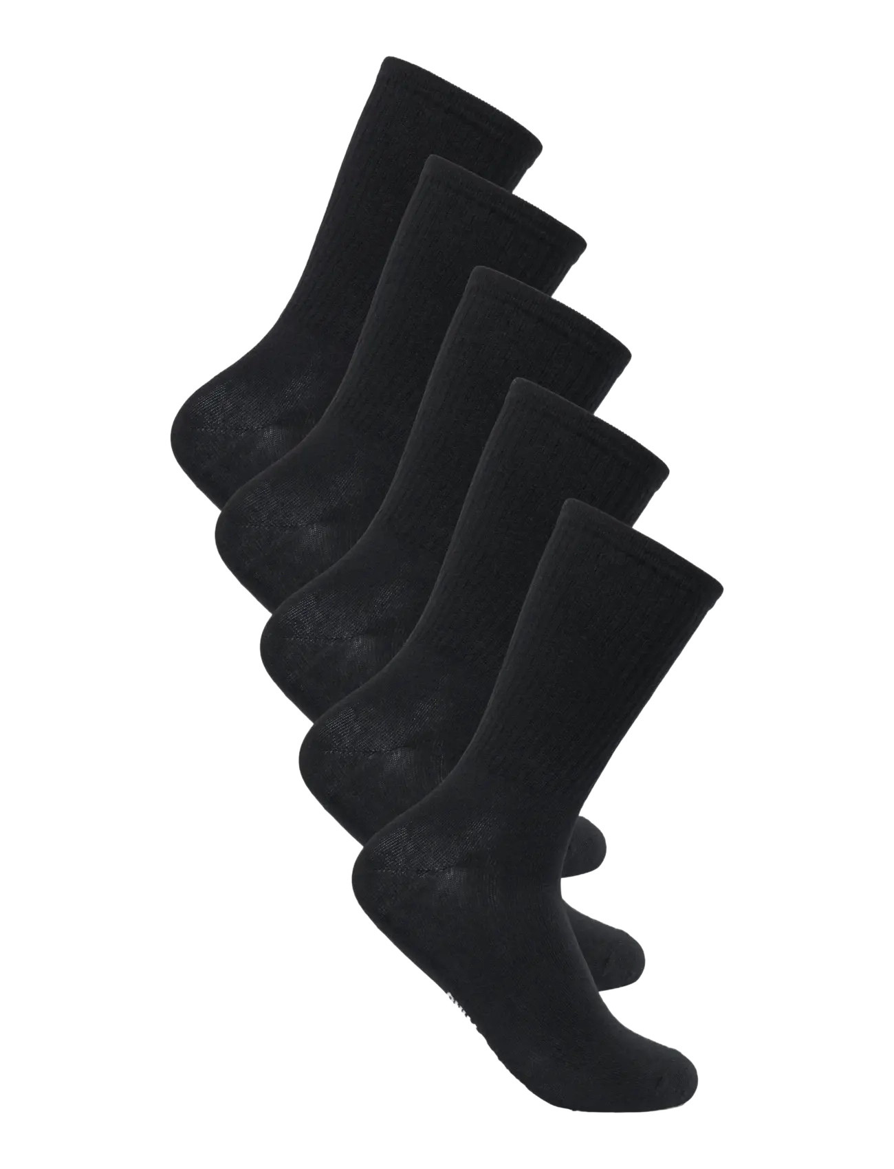 ONLY & SONS ONSRIBER TENNIS SOCK 5PACK - Aluspesu - BLACK / black