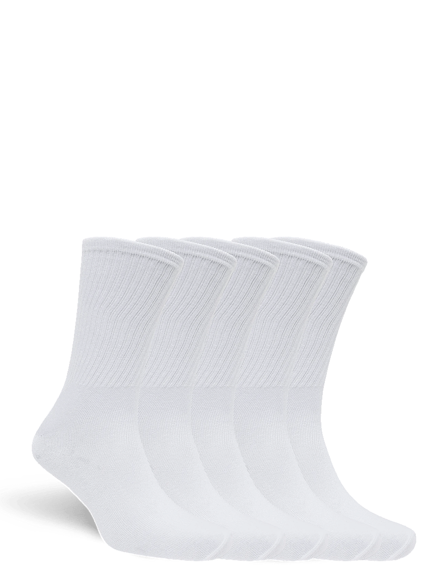 ONLY & SONS - ONSRIBER TENNIS SOCK 7PACK - skarpety za kostkę - white - 1