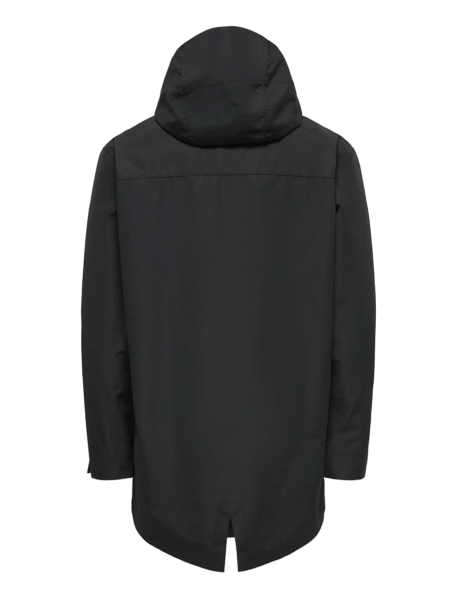 ONLY & SONS - ONSRAZ TECHNICAL SHELL JKT LONG OTW CS - parkas - black - 1
