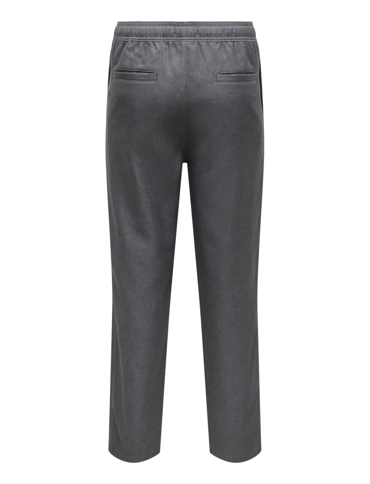 ONLY & SONS - ONSTOBY LOOSE TAP BRUSH TWILL RIPO CS - grey pinstripe - 1