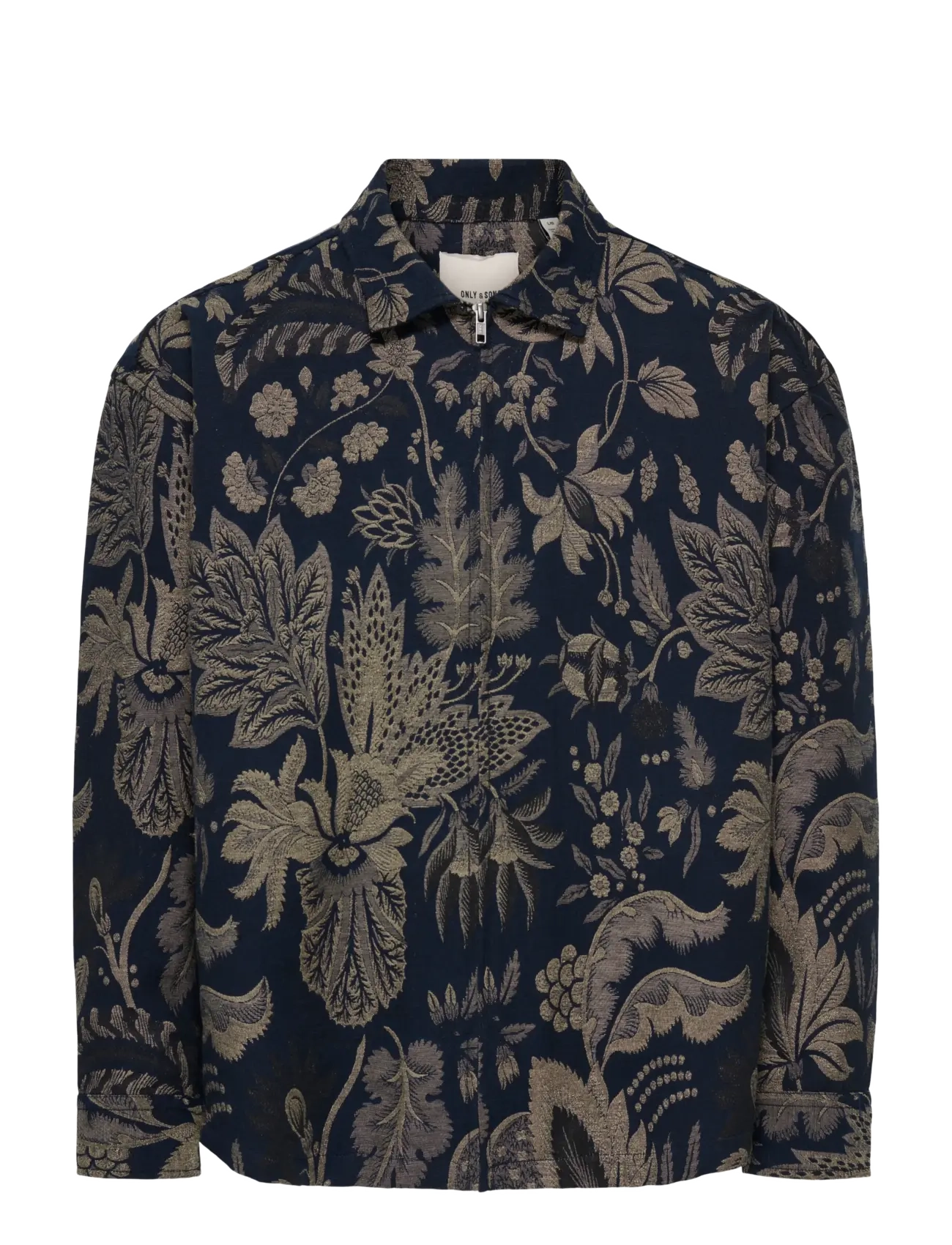 ONLY & SONS ONSFREDDY LOOSE OVERSHIRT - ONLY & SONS - NAVY BLAZER / navy