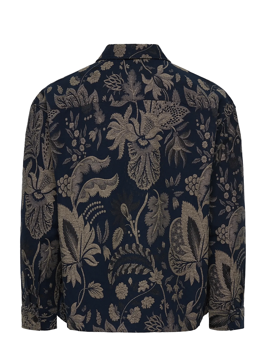 ONLY & SONS - ONSFREDDY LOOSE OVERSHIRT - navy blazer - 1