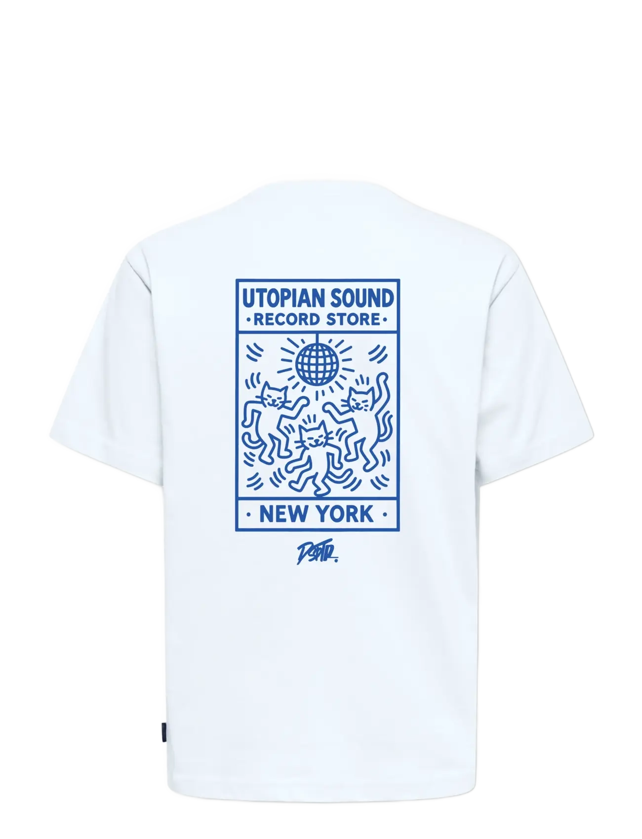 ONLY & SONS - OSJFRED WORLDWIDE RLX SS TEE - lühikeste varrukatega t-särgid - bright white - 1