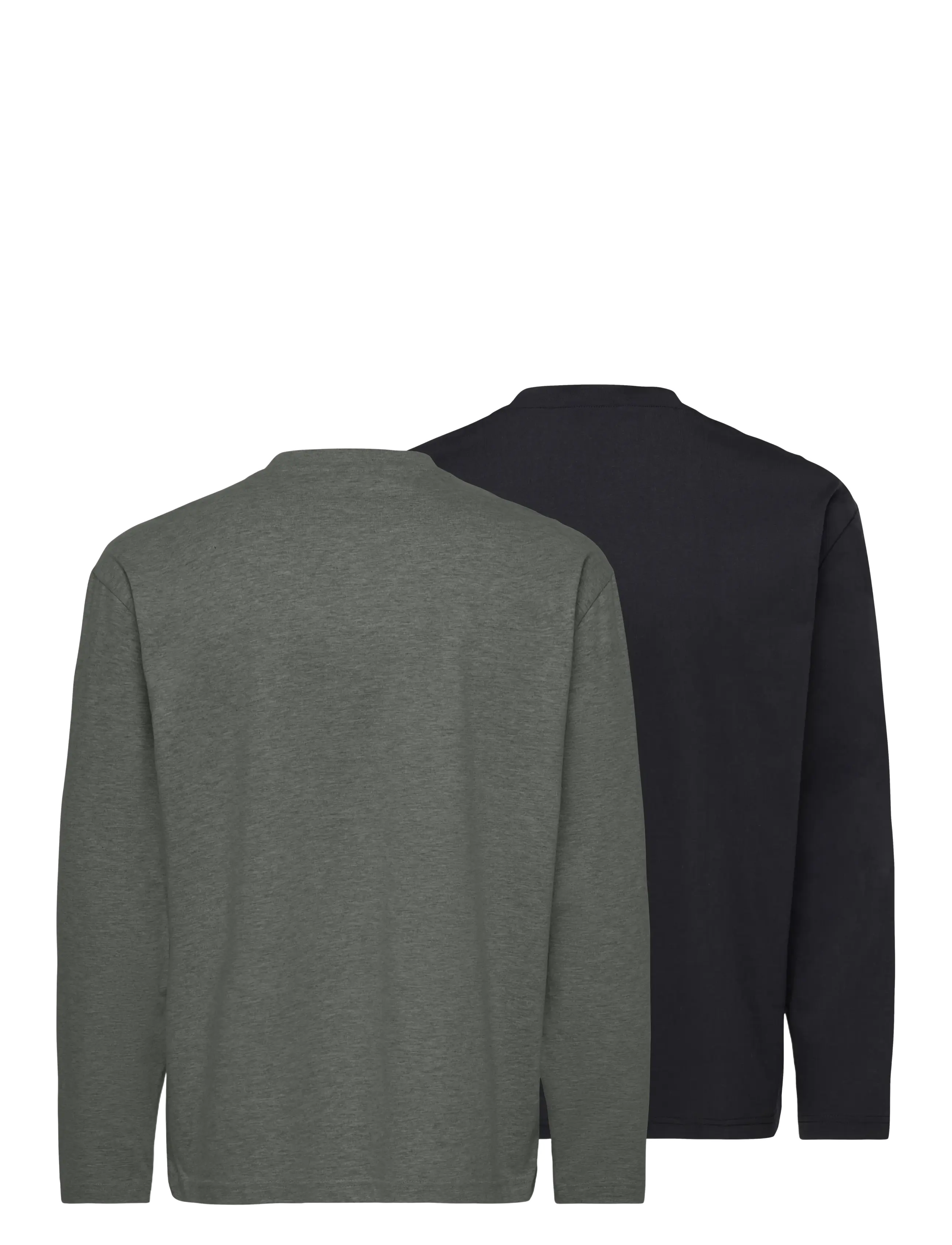 ONLY & SONS - ONSFRED LIFE RLX LS TEE 2-PACK - langärmelige t-shirts - castor gray - 1