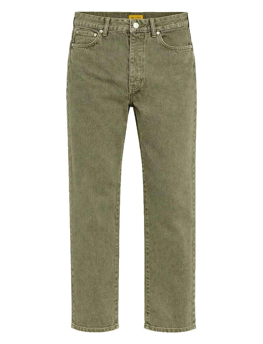 ONLY & SONS - ONSFADE LOOSE COL BOX 1427 AZG DNM KA - loose jeans - calliste green - 0