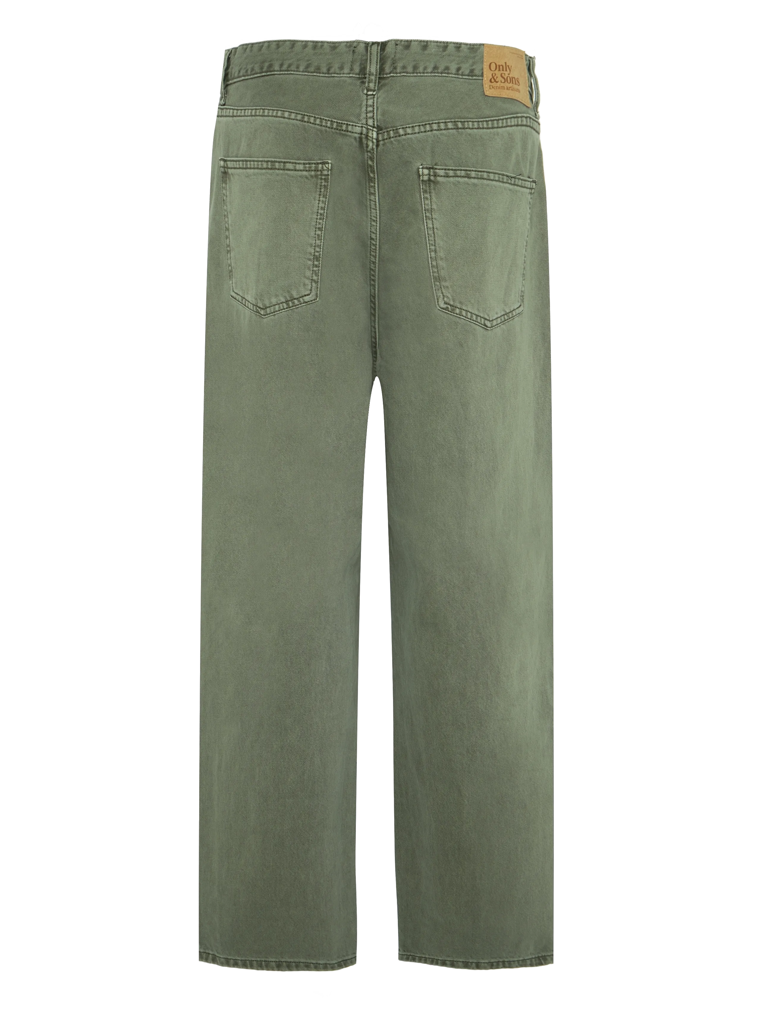 ONLY & SONS - ONSFADE LOOSE COL BOX 1427 AZG DNM KA - loose jeans - calliste green - 1