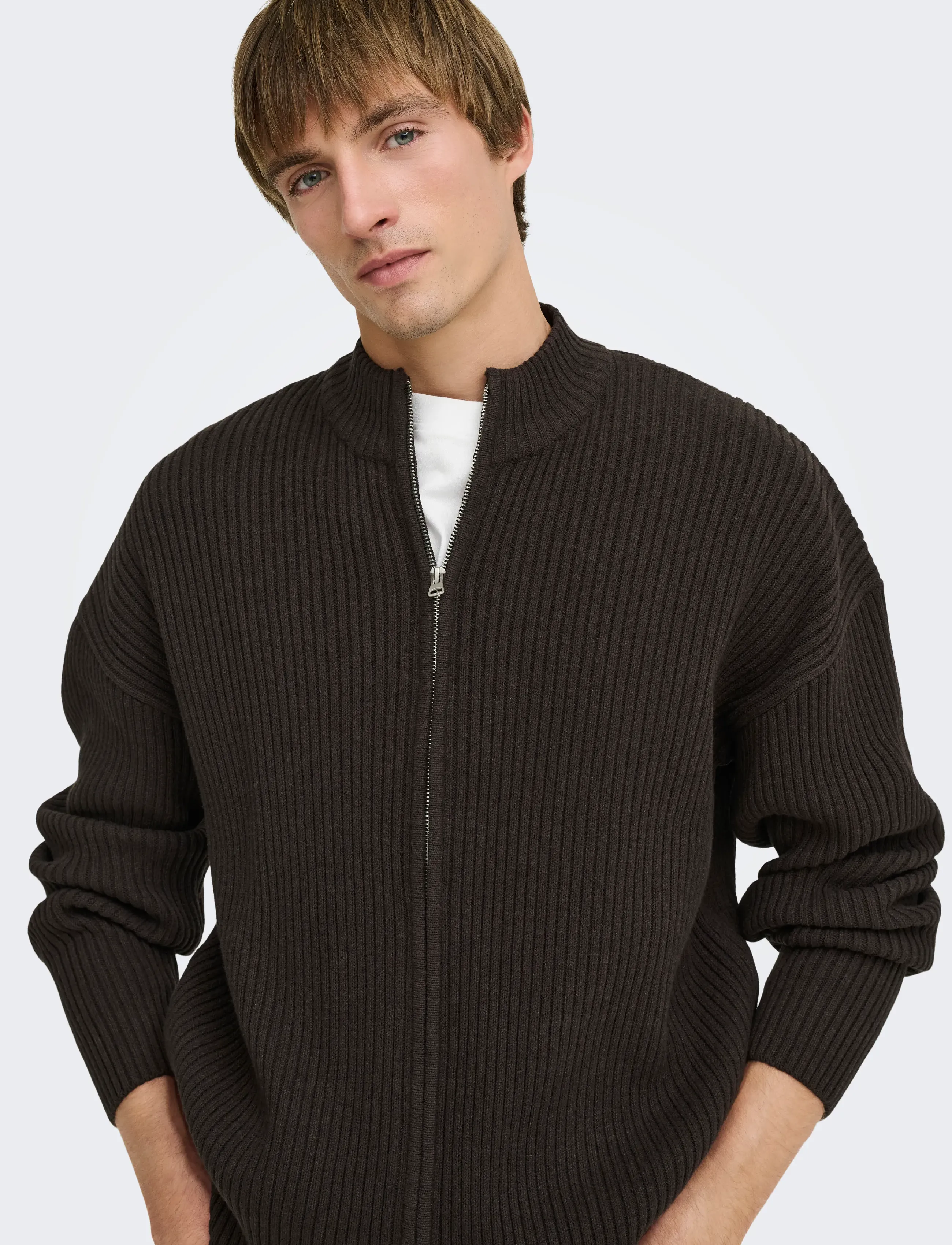 ONLY & SONS Onsarlok L/S Cardigan Knit herr – bild 6