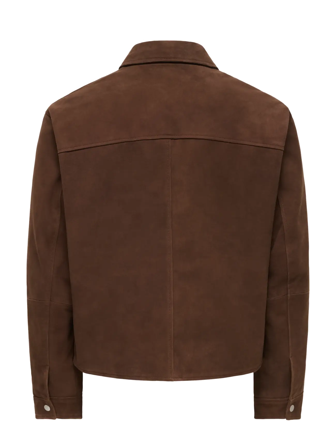ONLY & SONS - ONSNIKOLAJ SUEDE JACKET OTW - coffee bean - 1
