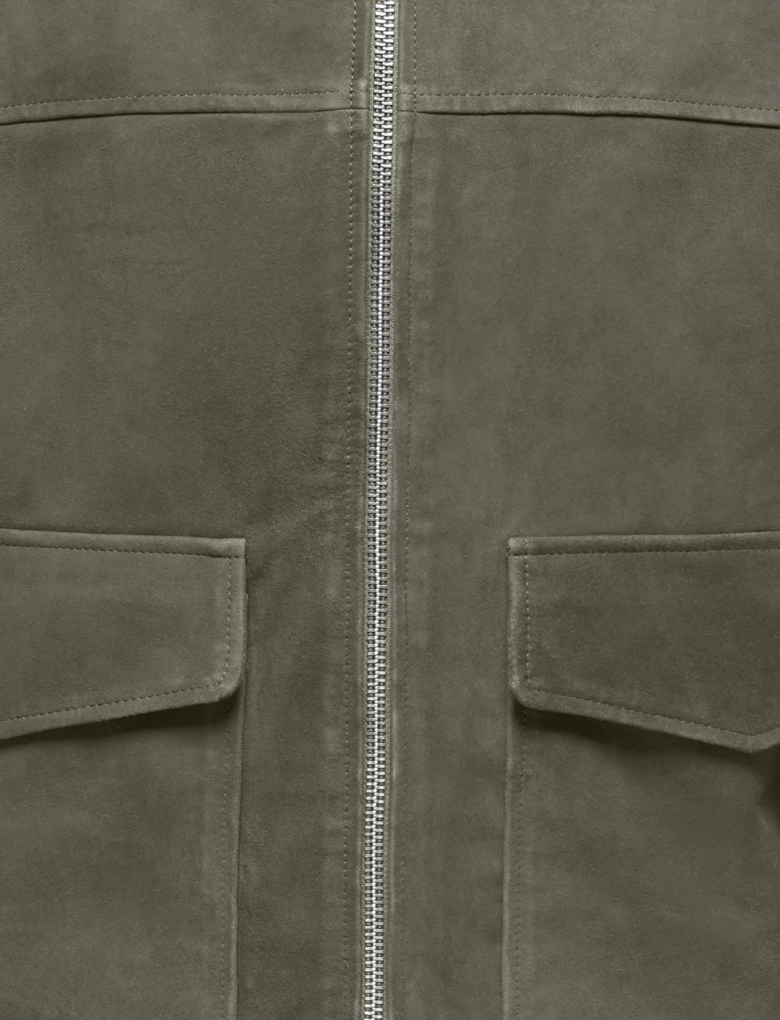 ONLY & SONS - ONSNIKOLAJ SUEDE JACKET OTW - dusty olive - 2