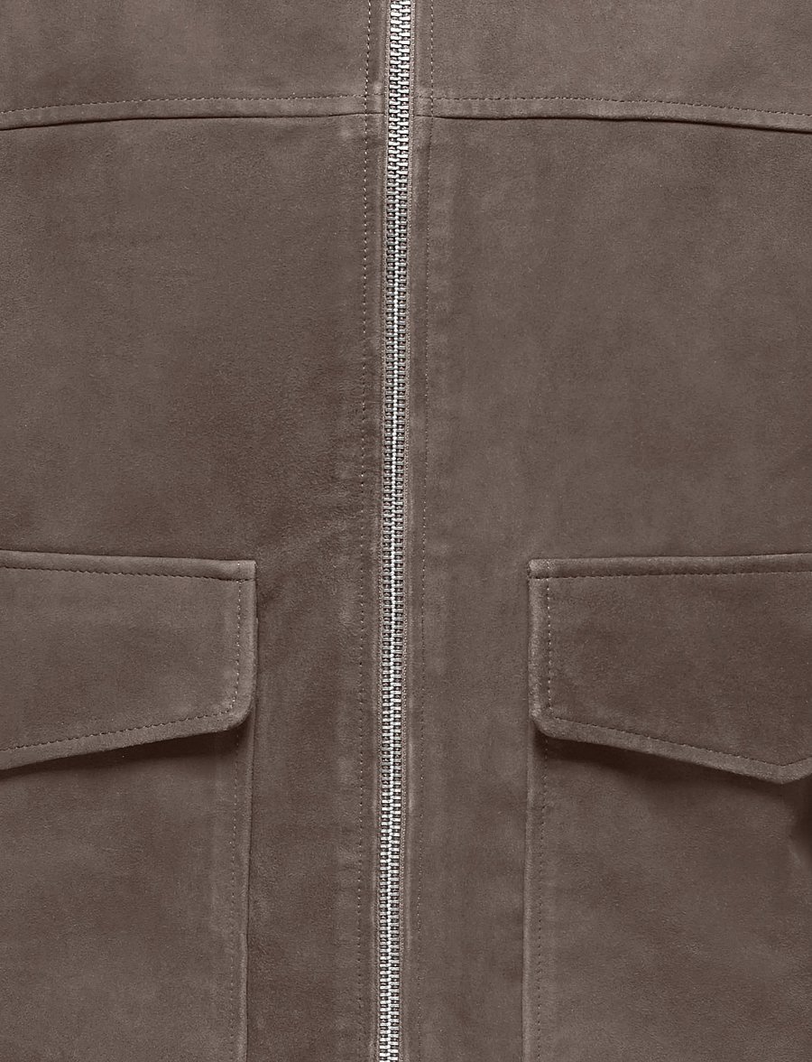 ONLY & SONS - ONSNIKOLAJ SUEDE JACKET OTW - falcon - 2