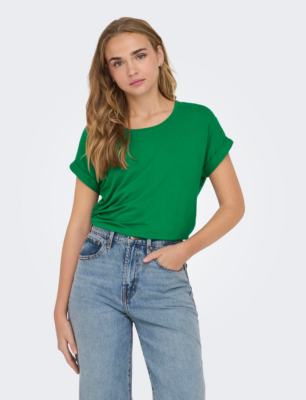ONLY Onlmoster S/S O-Neck Top Noos Jrs - - XS 1