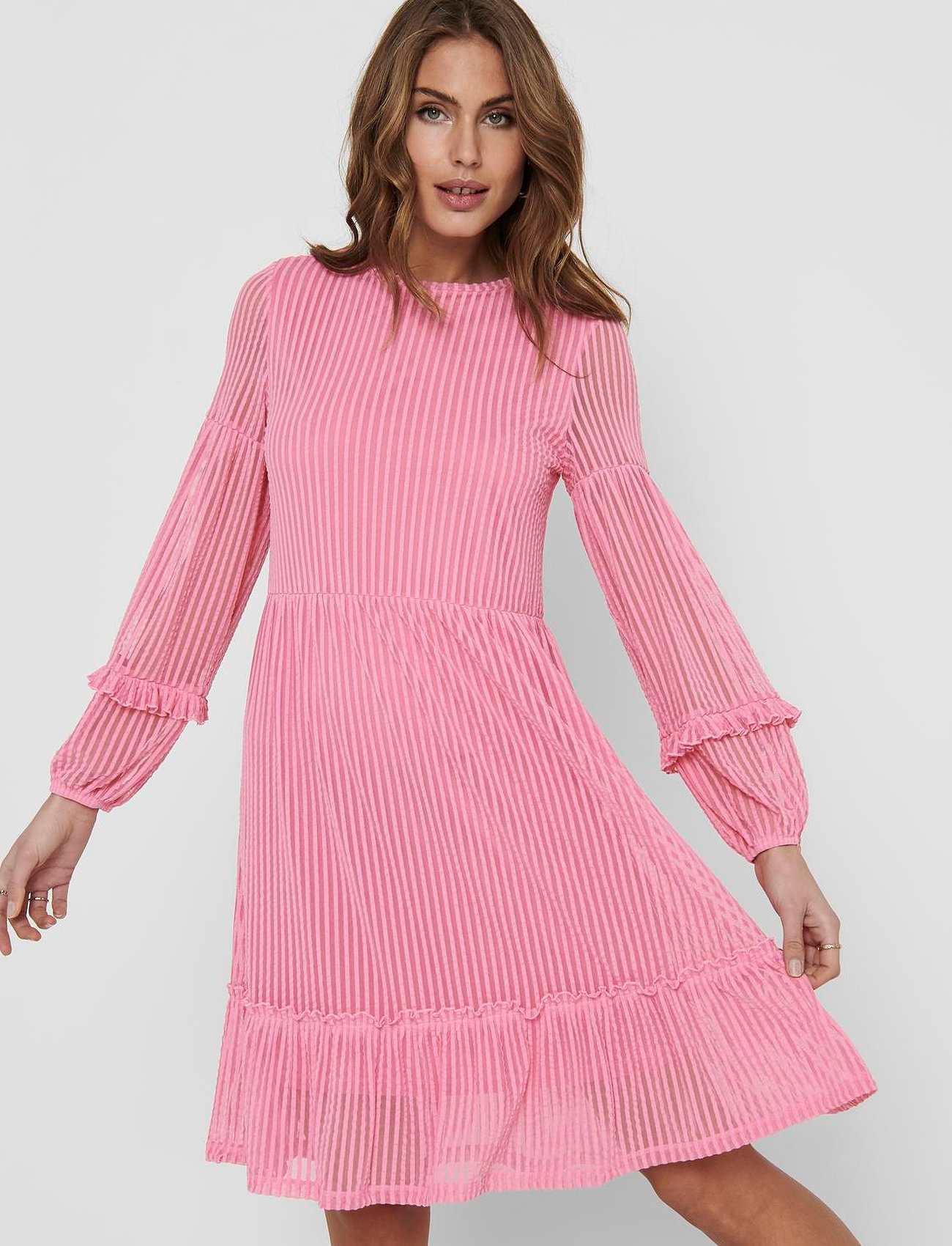 ONLY Onlnaja L/S Baloon Dress midiklänningar dam – bild 9