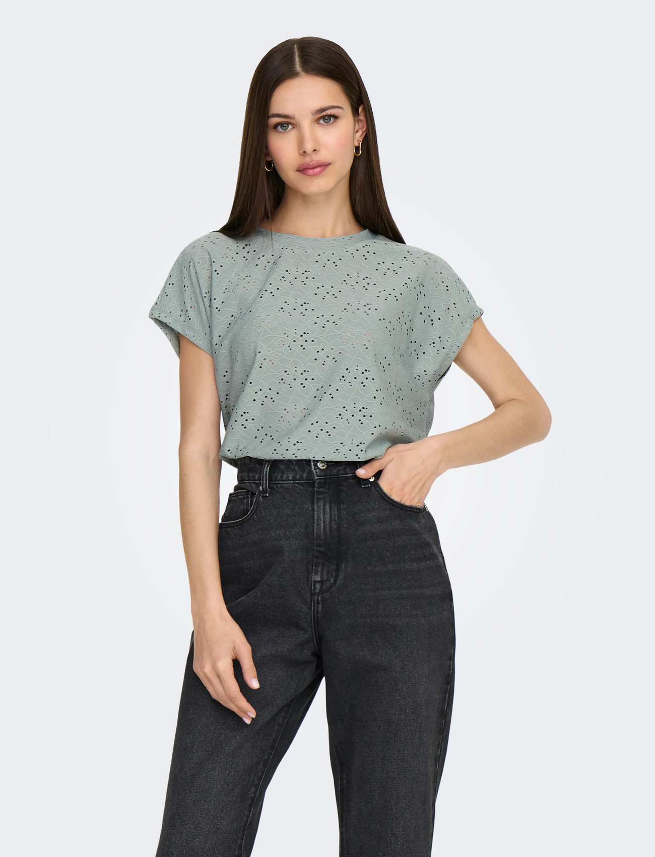 ONLY Onlsmilla S/S Top Jrs Noos - - XL 1