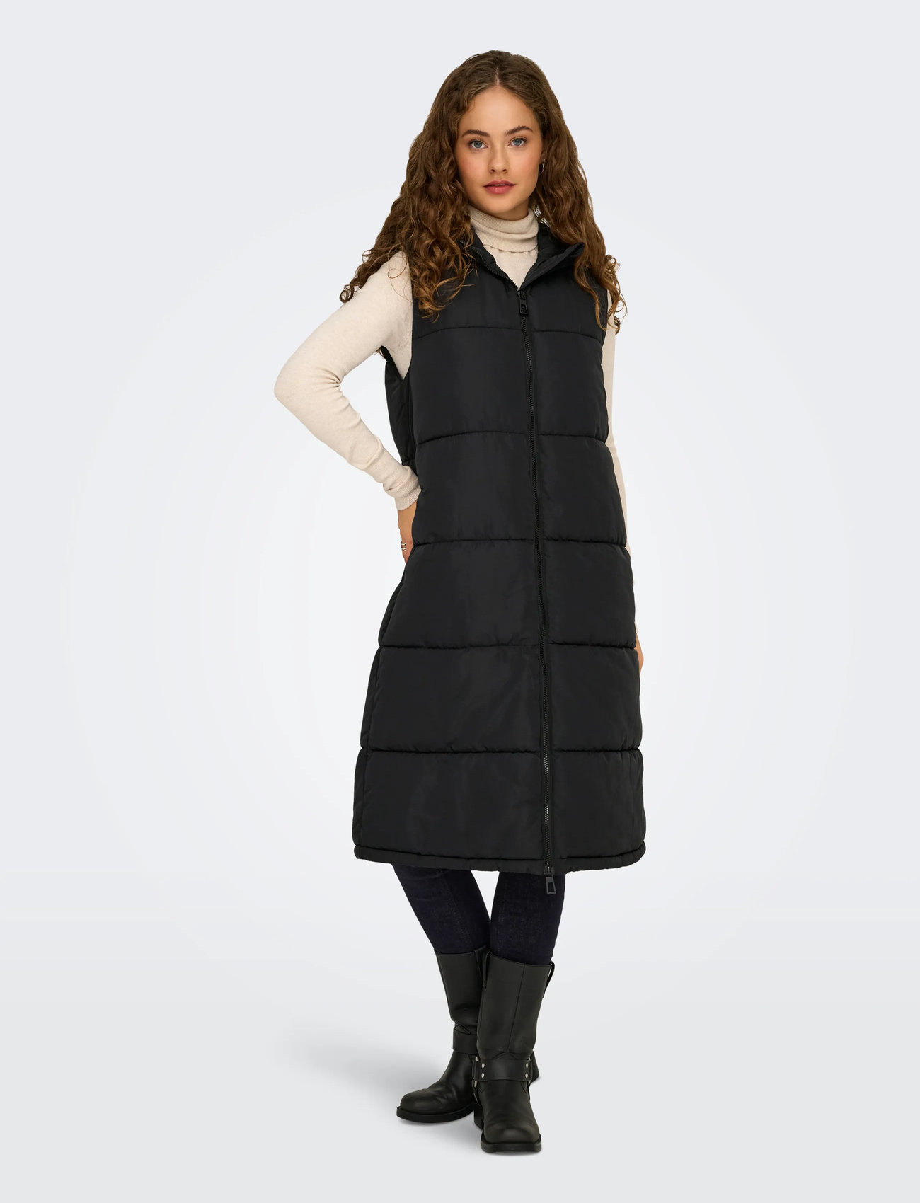 ONLY Lalina Long Waistcoat OTW västar dam – bild 9